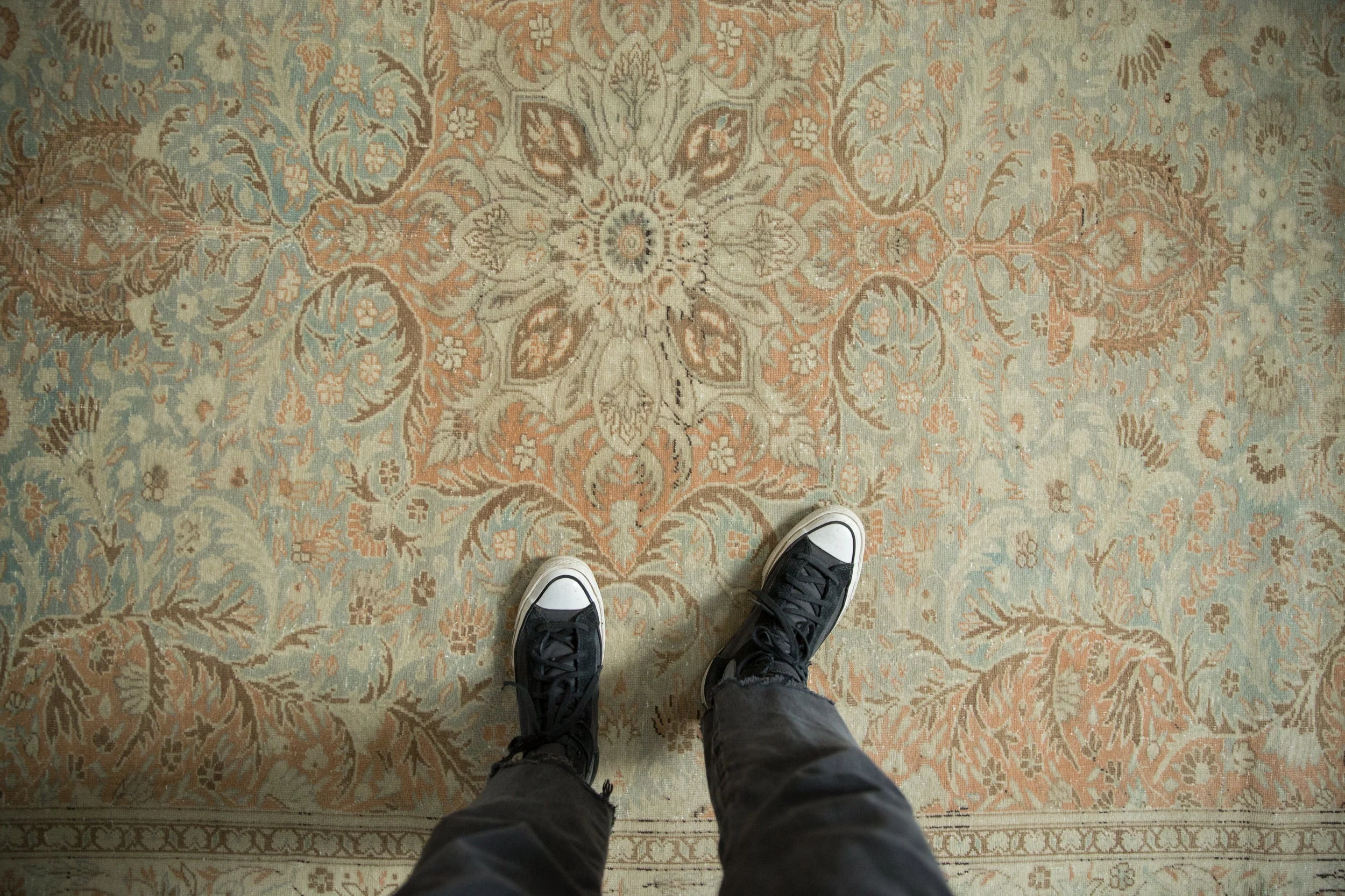 6.5x10 Vintage Distressed Kayseri Carpet - Image 2