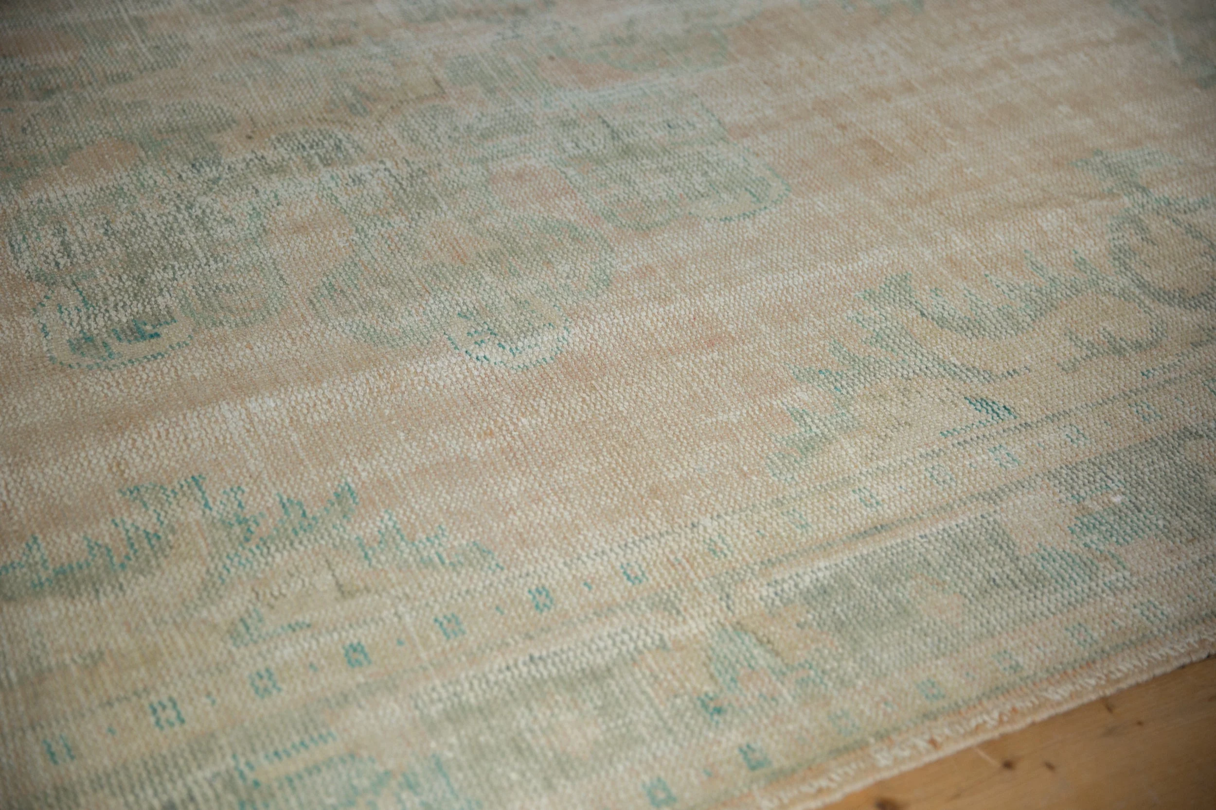 6.5x10 Vintage Distressed Oushak Carpet - Image 7