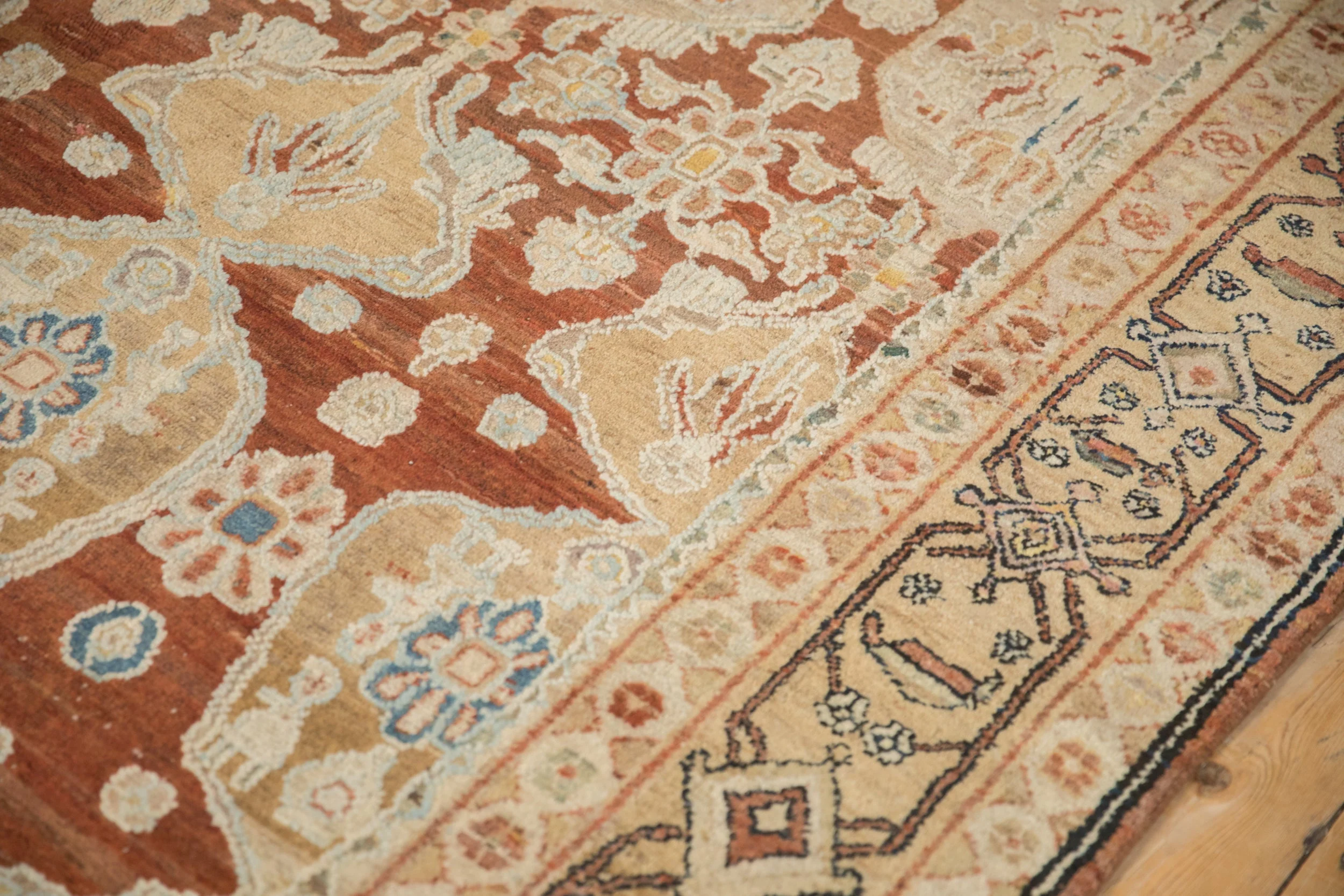 6.5x11.5 Vintage Bibikabad Carpet - Image 8
