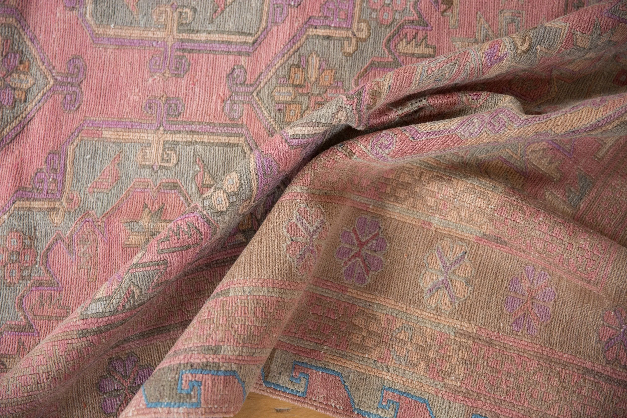 6.5x12.5 Vintage Distressed Soumac Rug Runner - Image 10