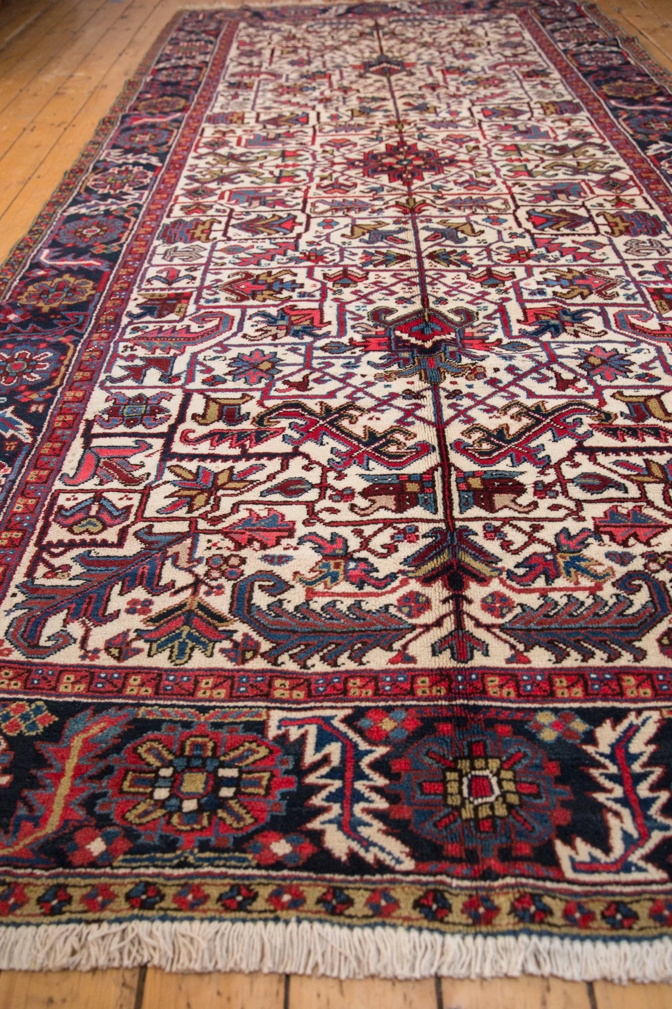 6.5x12.5 Vintage Mehrivan Rug Runner - Image 9