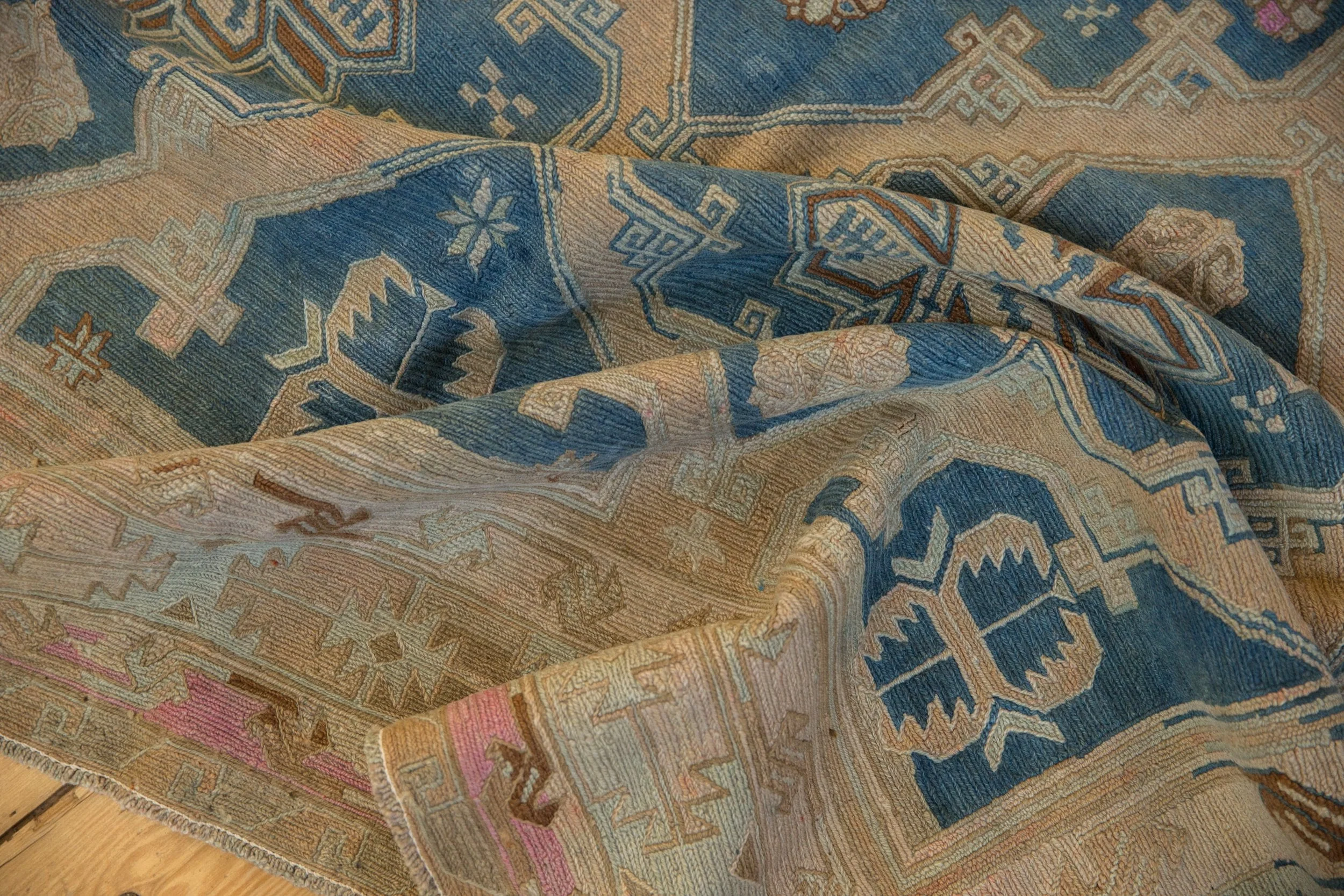 6.5x12 Vintage Distressed Soumac Carpet - Image 12