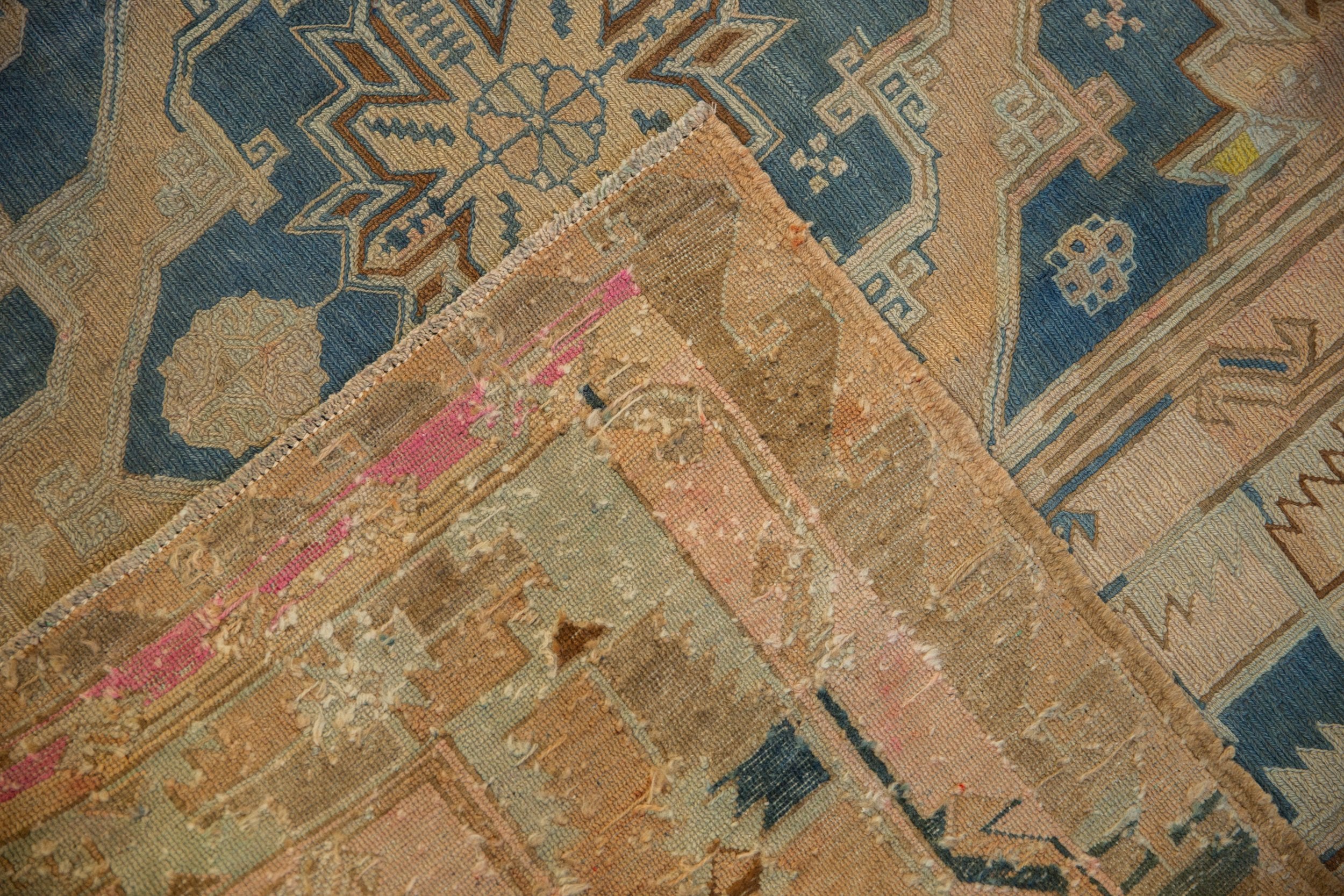 6.5x12 Vintage Distressed Soumac Carpet - Image 13