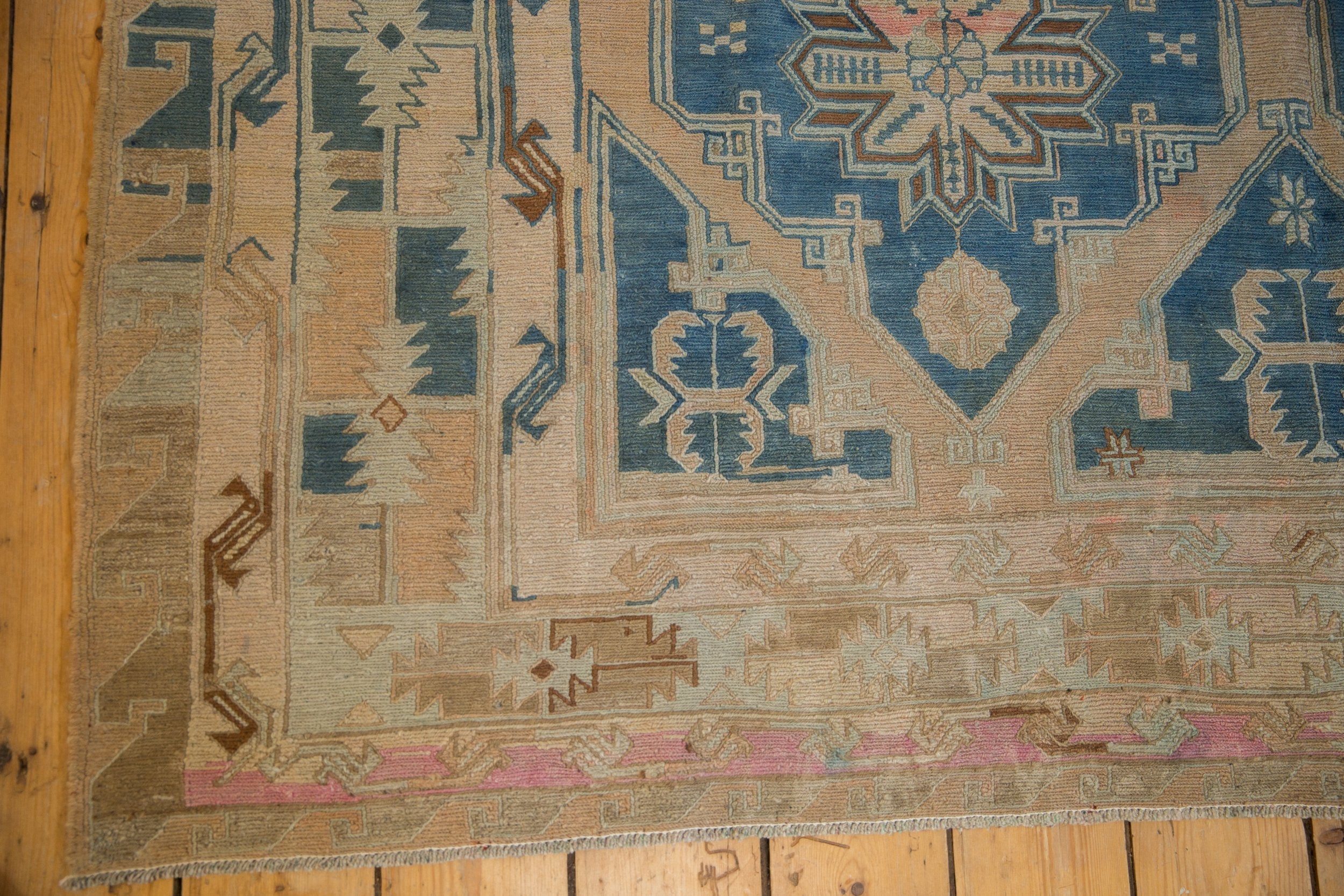 6.5x12 Vintage Distressed Soumac Carpet - Image 4