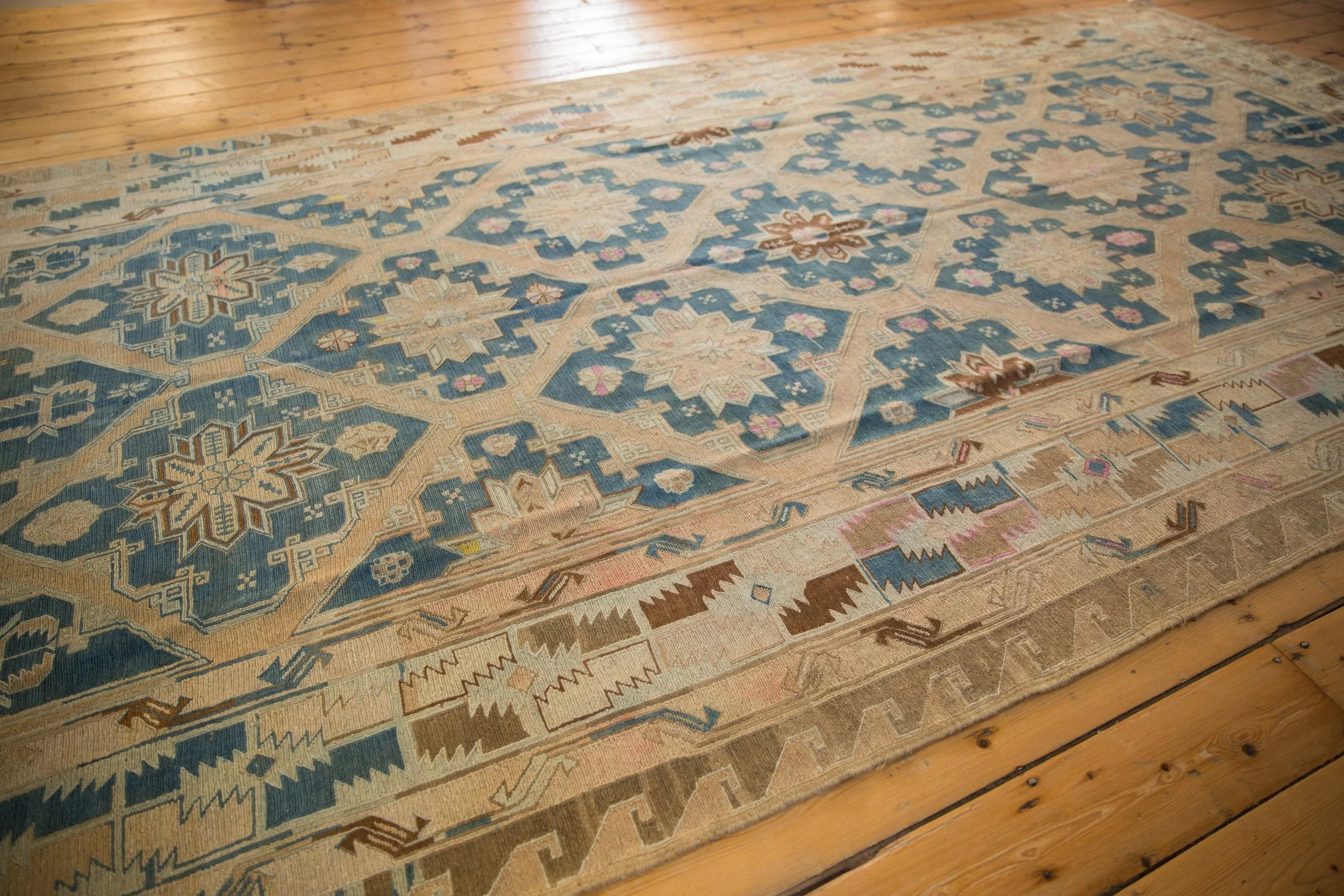 6.5x12 Vintage Distressed Soumac Carpet - Image 6