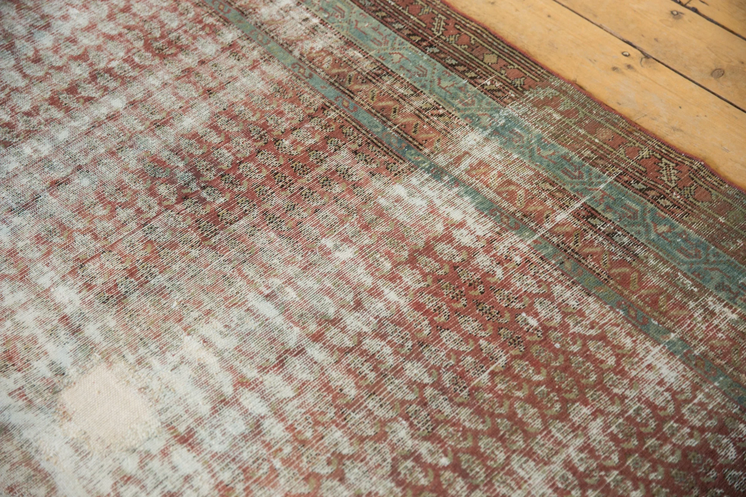 6.5x16.5 Antique Distressed Malayer Rug Runner - Image 10