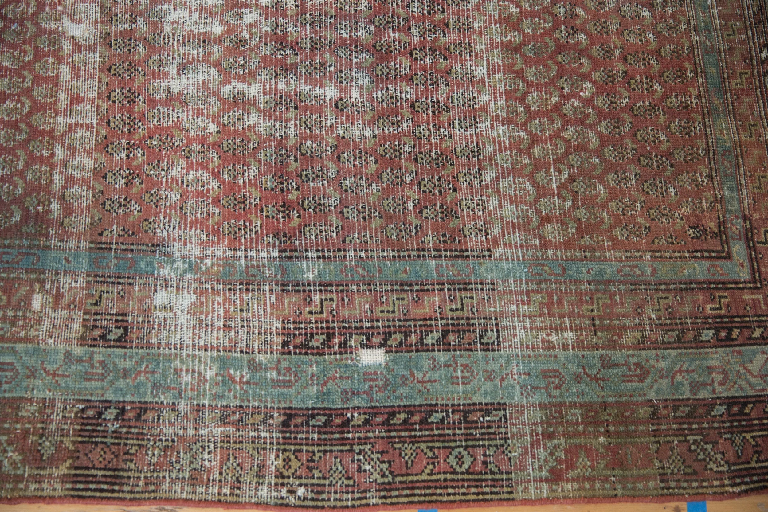 6.5x16.5 Antique Distressed Malayer Rug Runner - Image 11