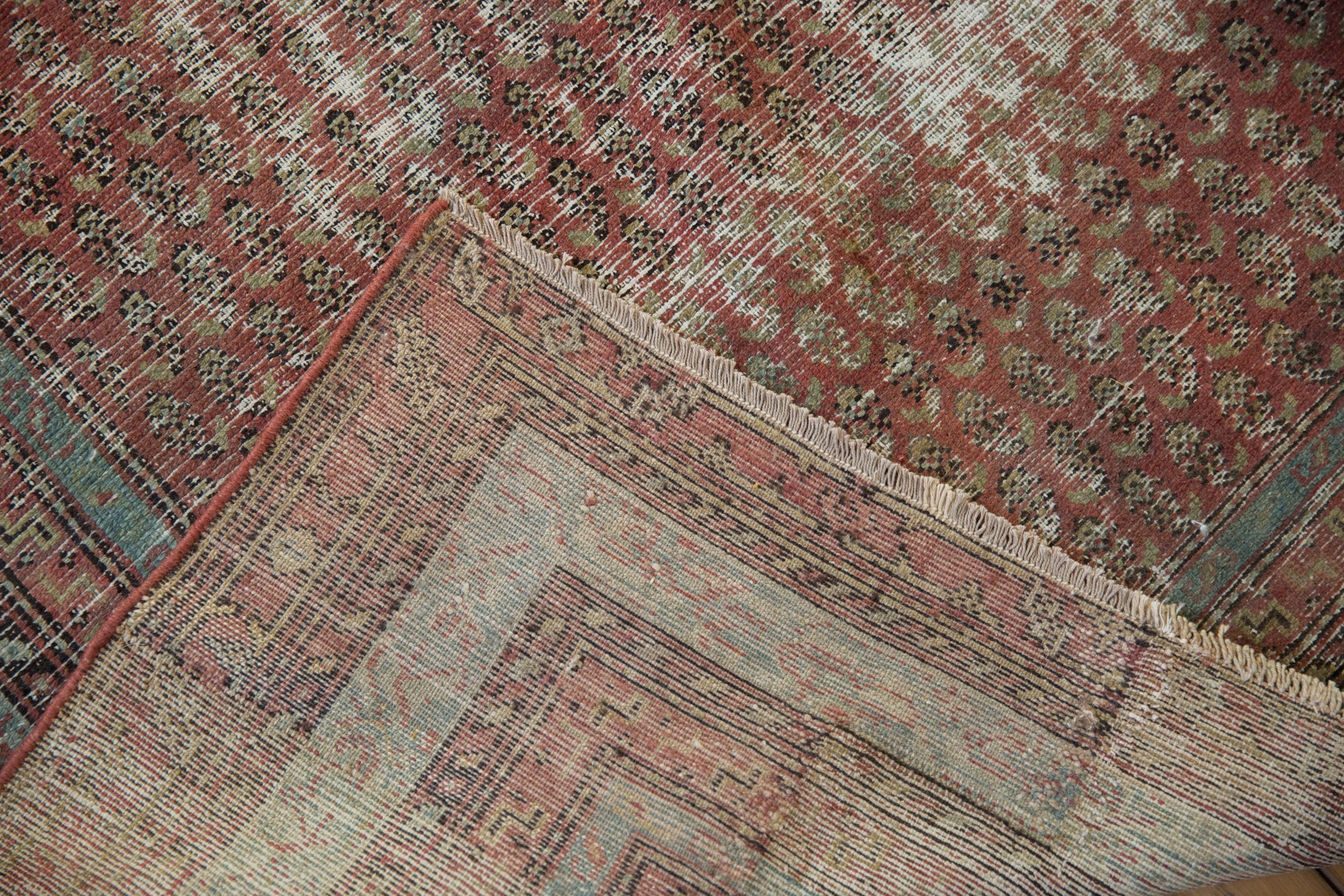 6.5x16.5 Antique Distressed Malayer Rug Runner - Image 13