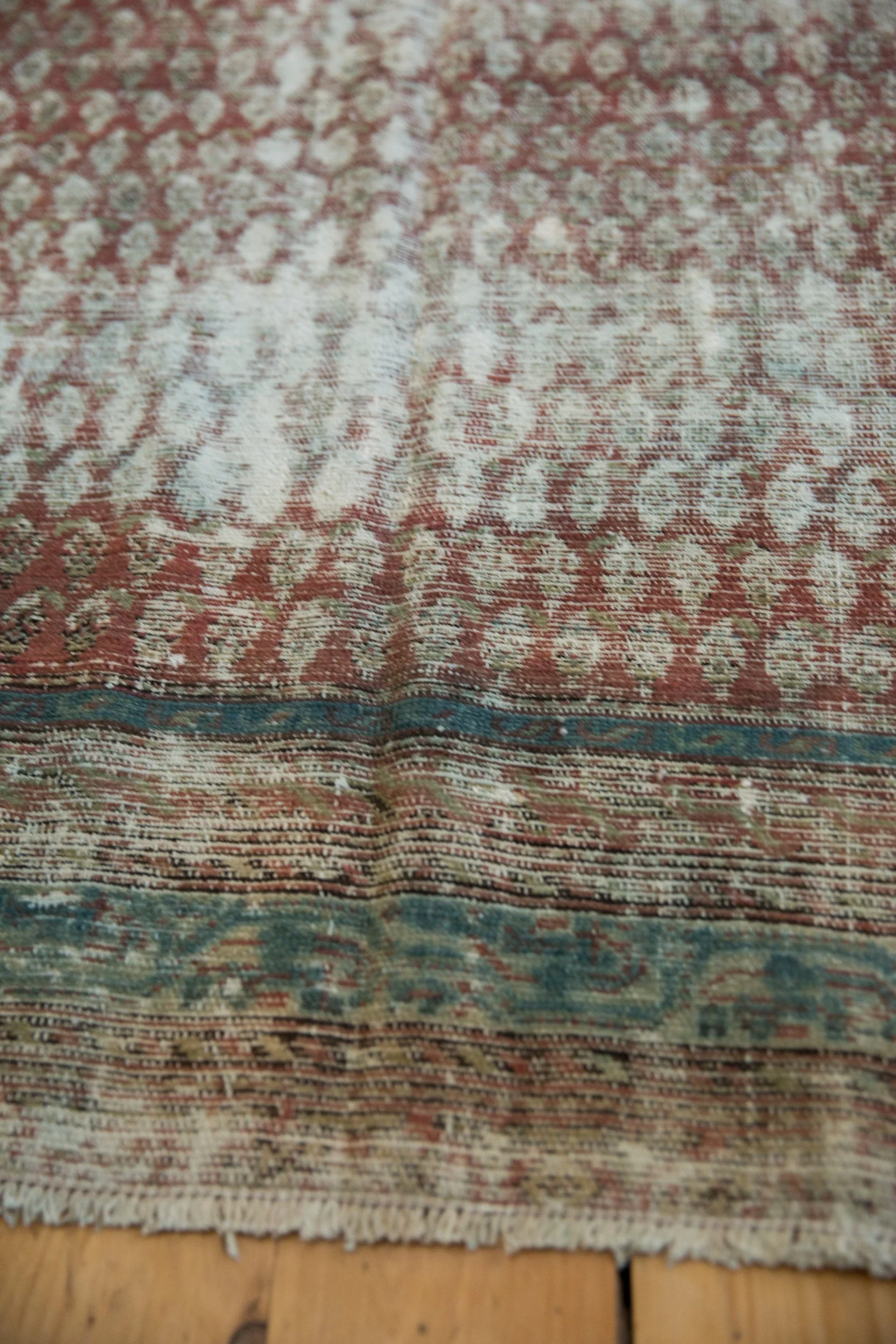 6.5x16.5 Antique Distressed Malayer Rug Runner - Image 5