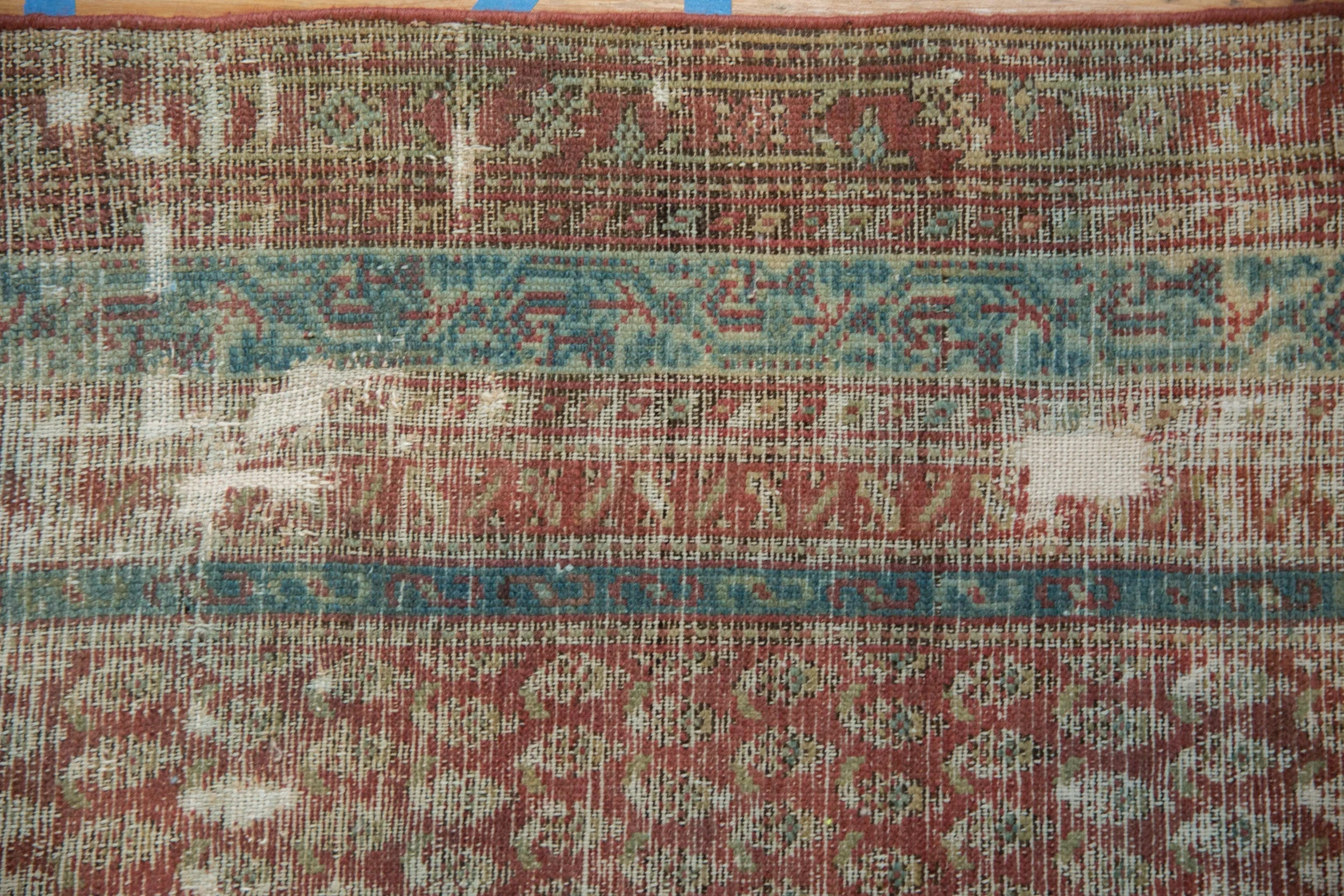 6.5x16.5 Antique Distressed Malayer Rug Runner - Image 6