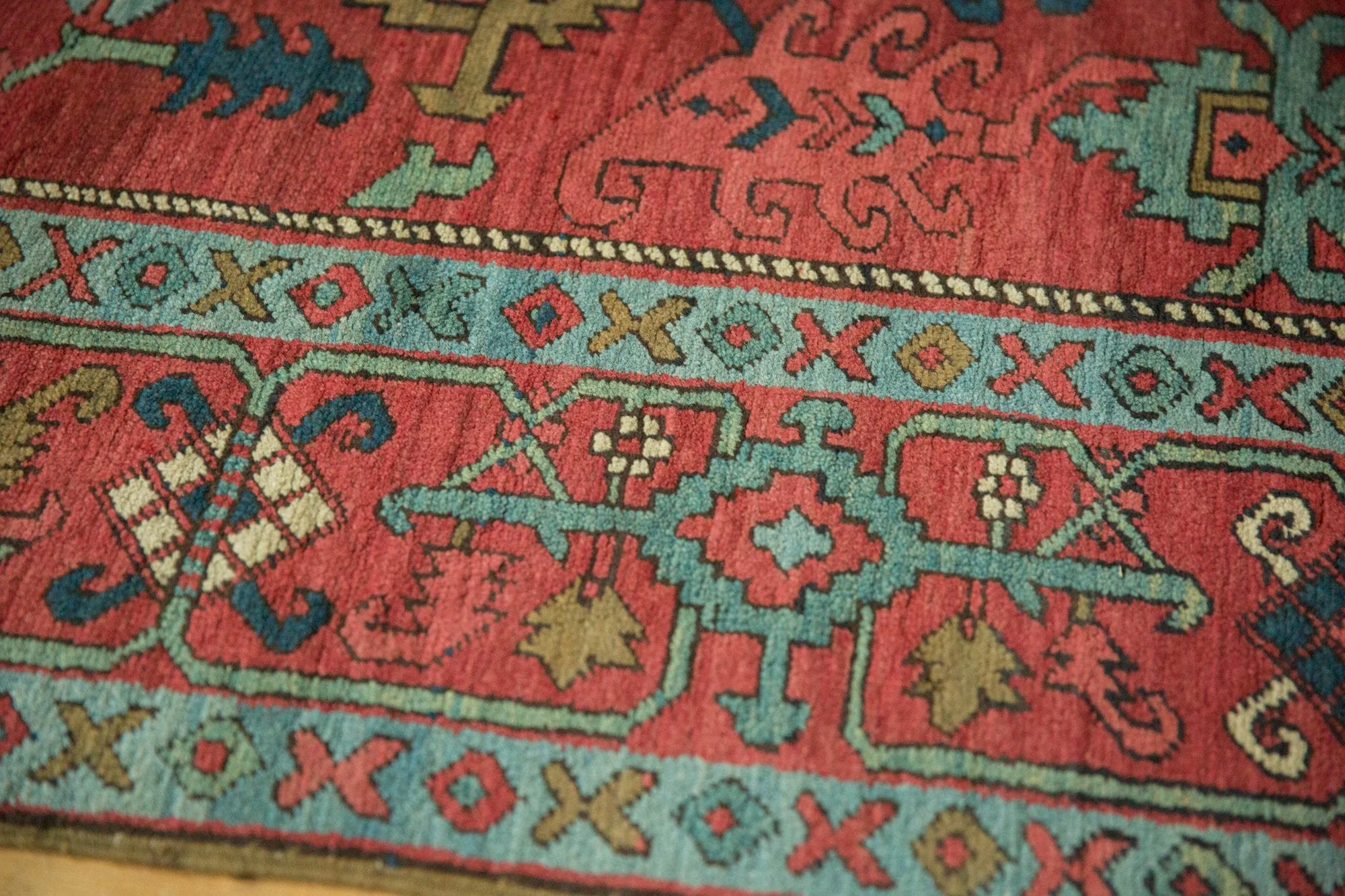 6.5x17.5 Antique Serapi Rug Runner - Image 5