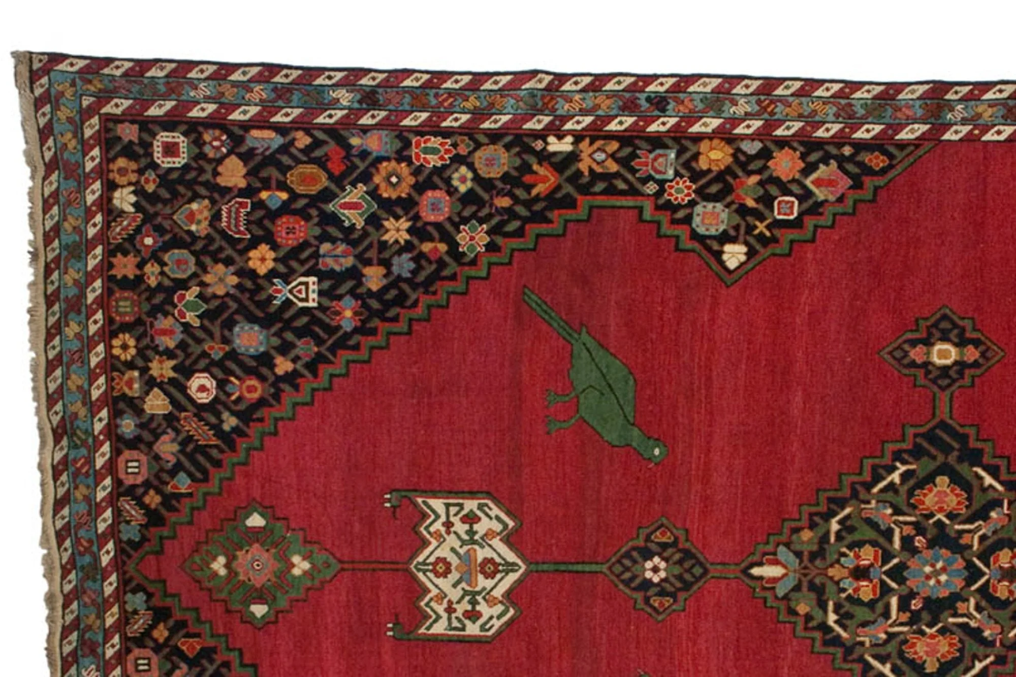 6.5x21.5 Antique Karabagh Rug Runner - Image 3