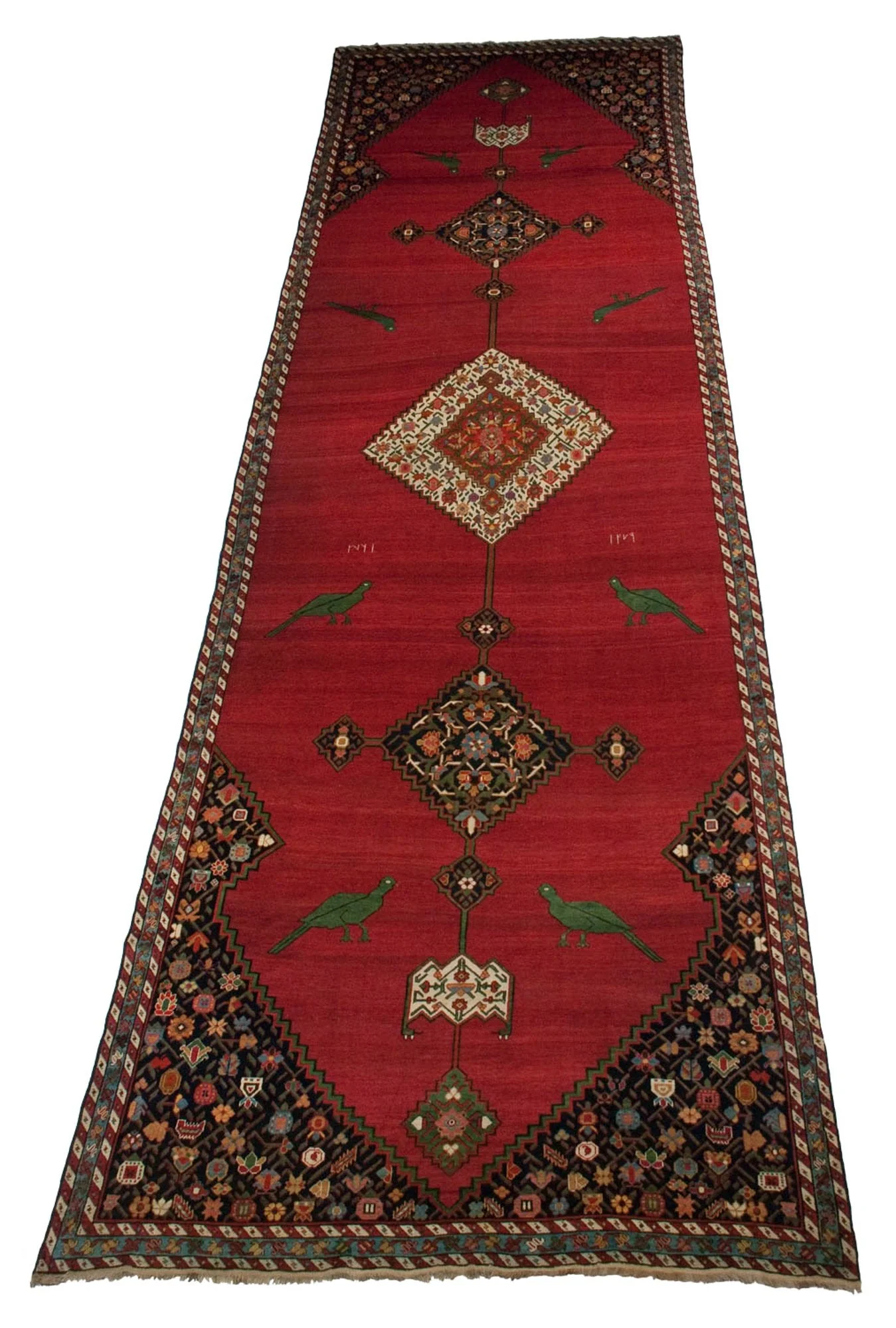 6.5x21.5 Antique Karabagh Rug Runner - Image 7