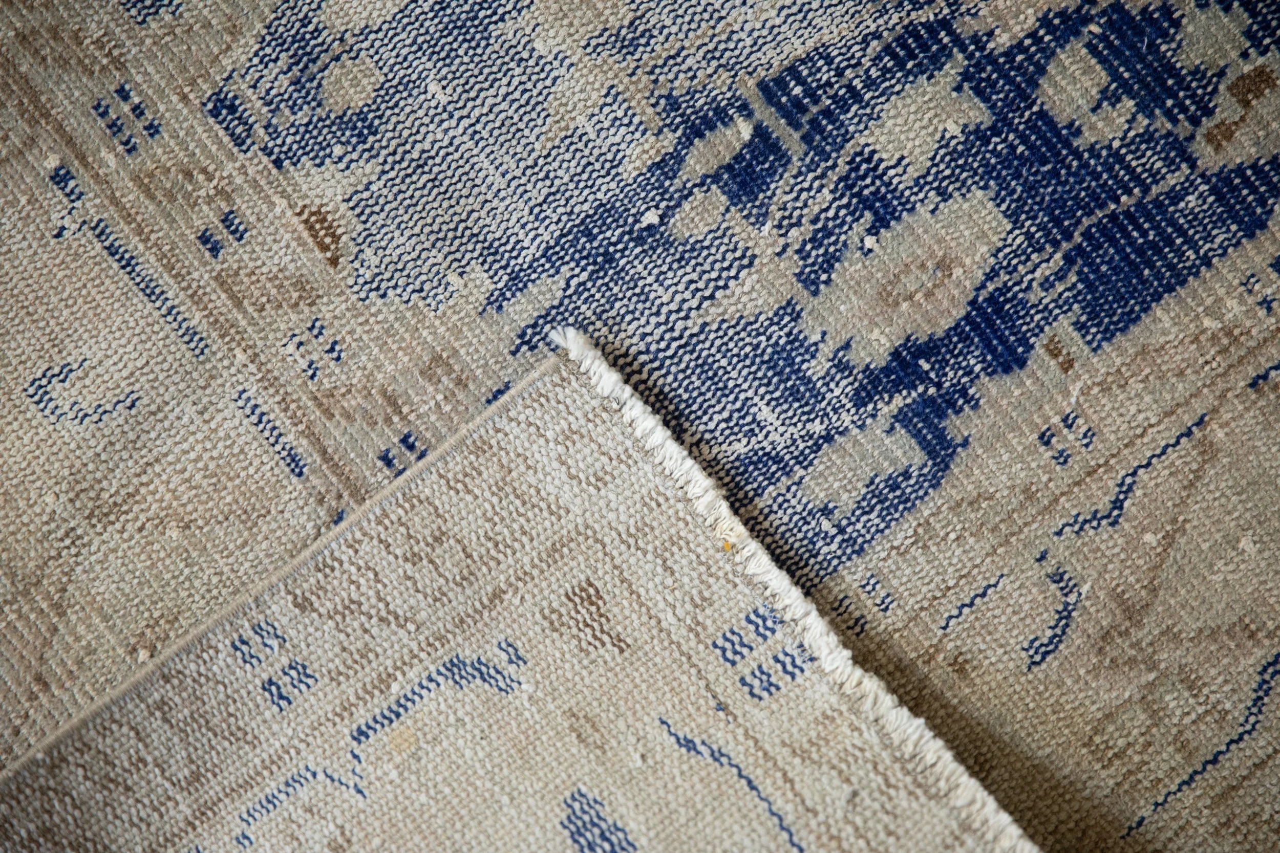 6.5x8.5 Vintage Distressed Oushak Carpet - Image 10
