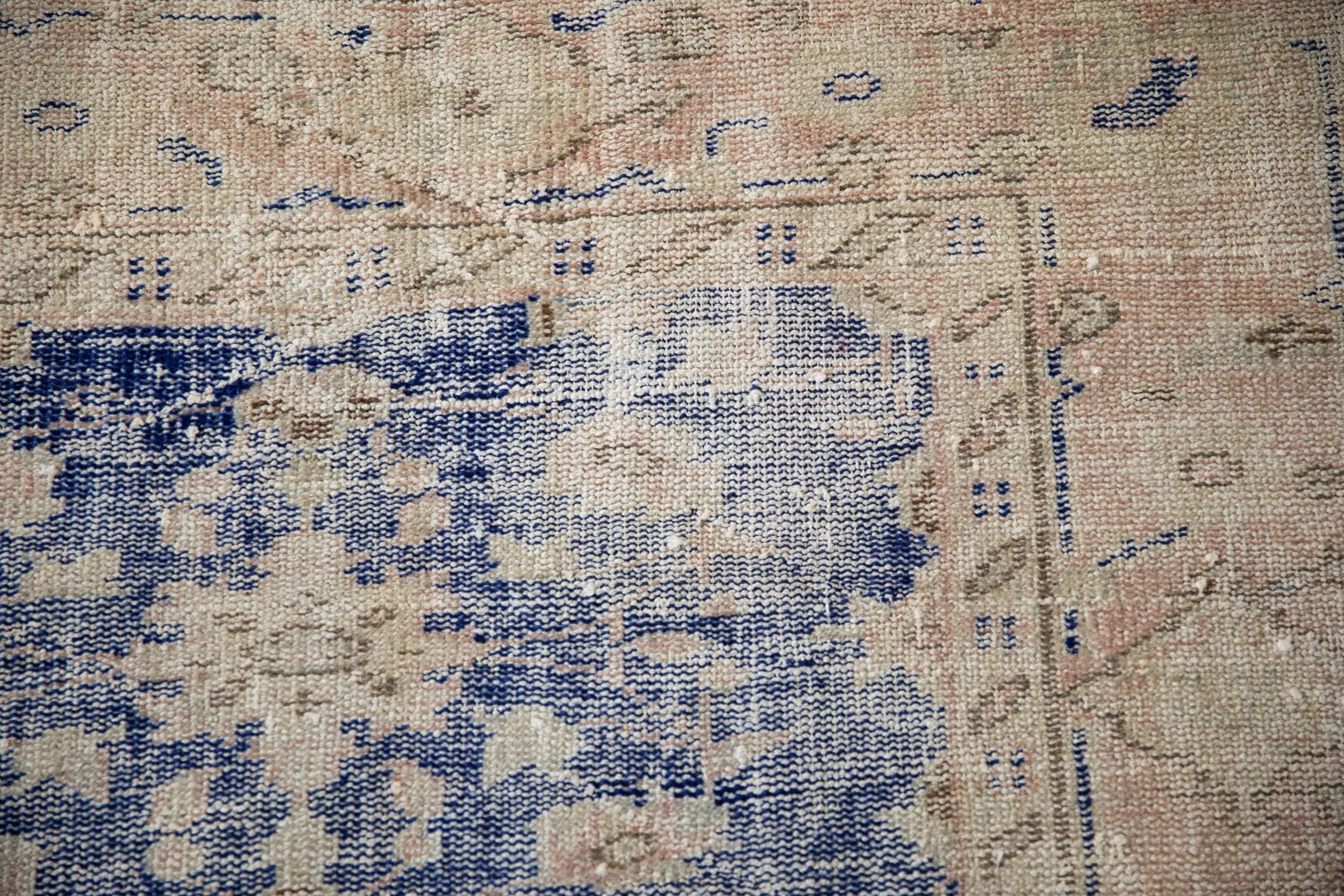 6.5x8.5 Vintage Distressed Oushak Carpet - Image 3