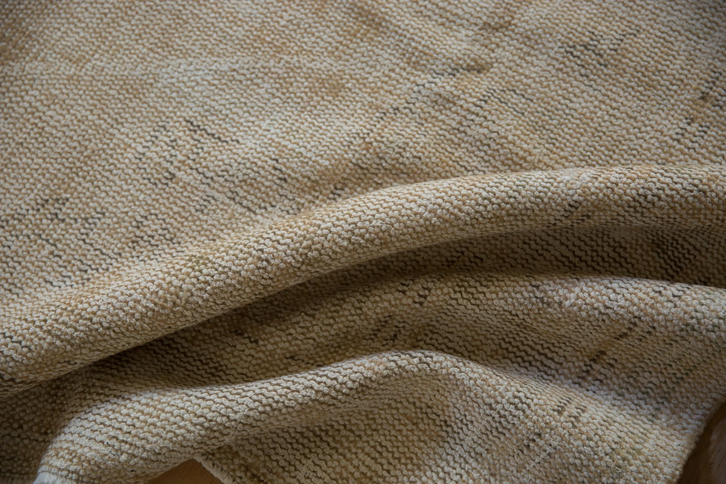 6.5x8.5 Vintage Distressed Oushak Carpet - Image 10