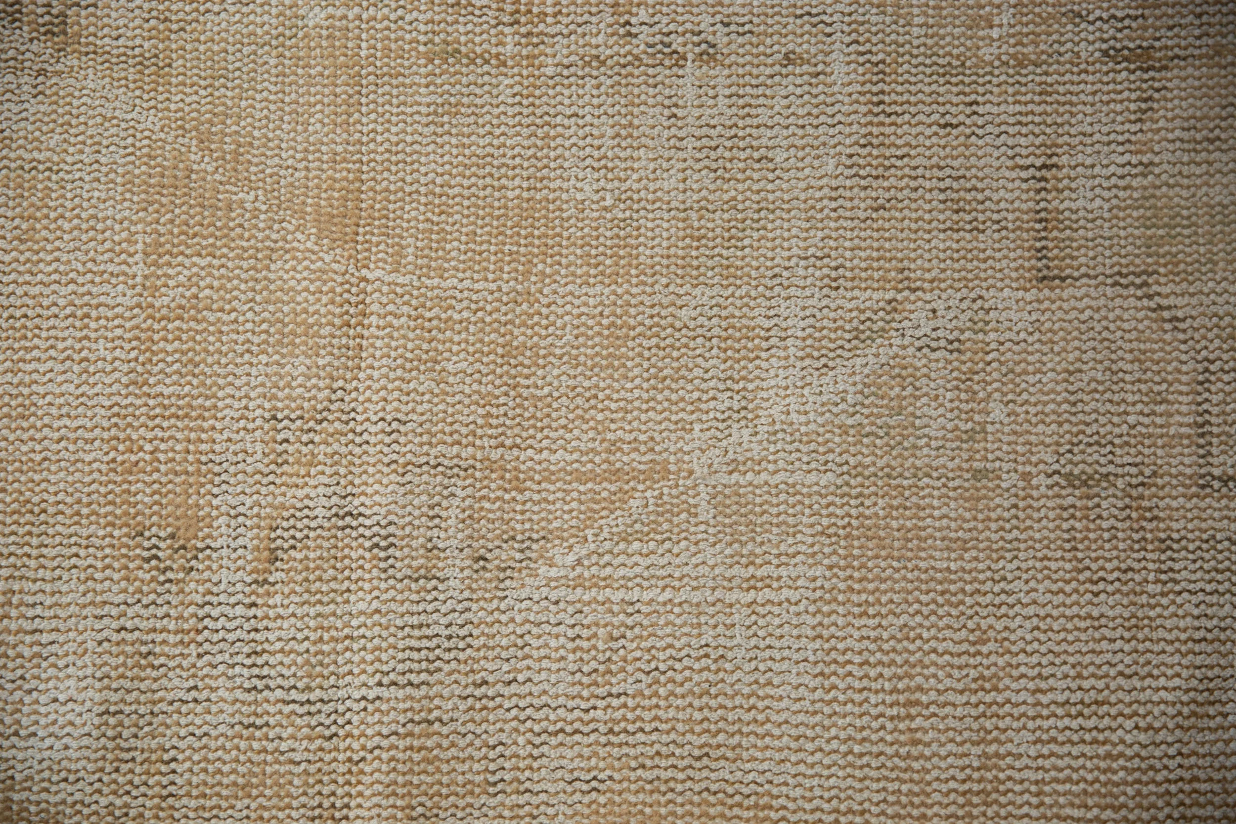 6.5x8.5 Vintage Distressed Oushak Carpet - Image 12