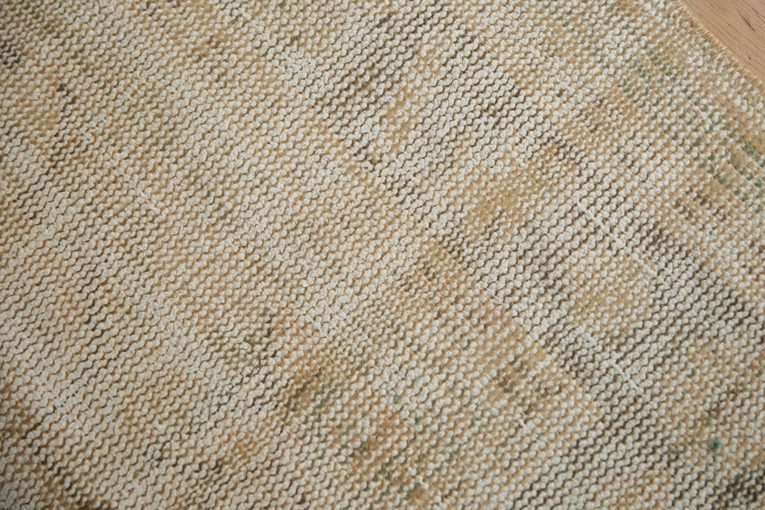 6.5x8.5 Vintage Distressed Oushak Carpet - Image 6