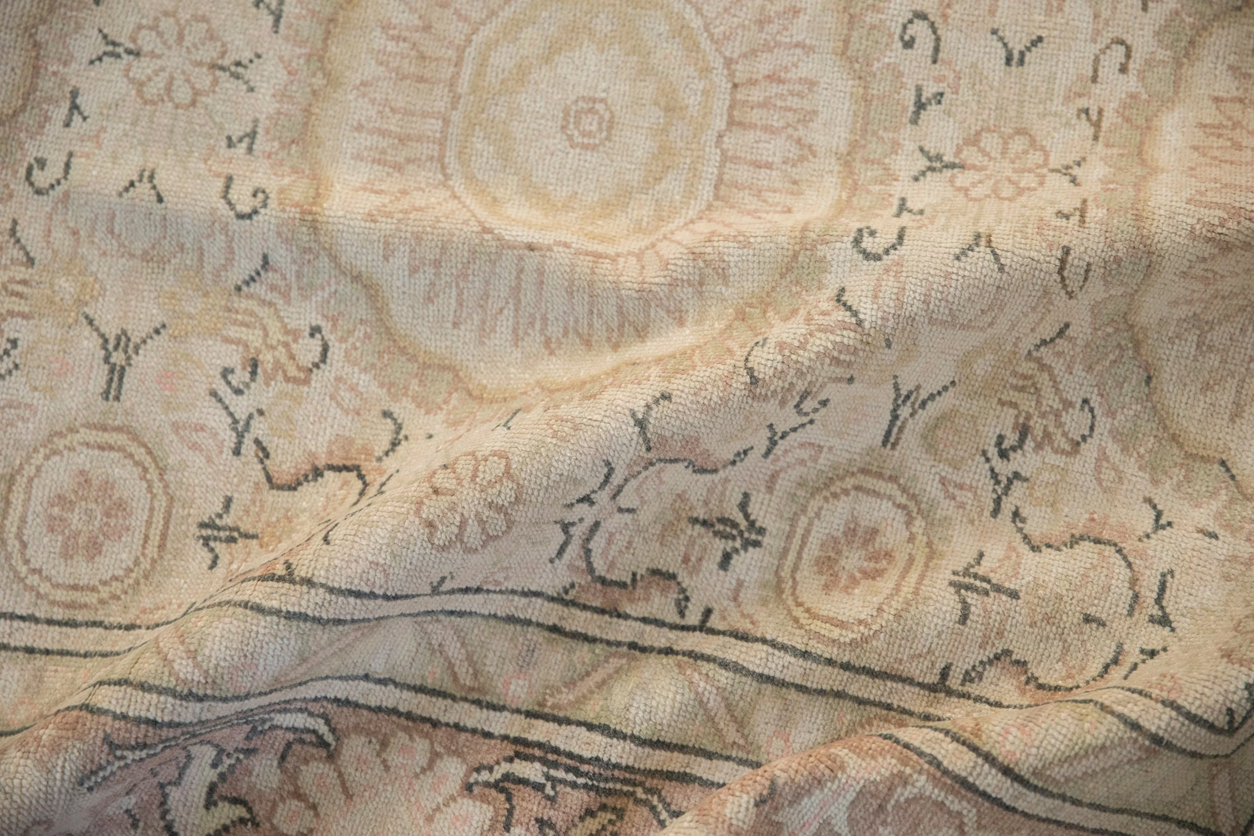 6.5x9.5 Vintage Distressed Kaisary Carpet - Image 8