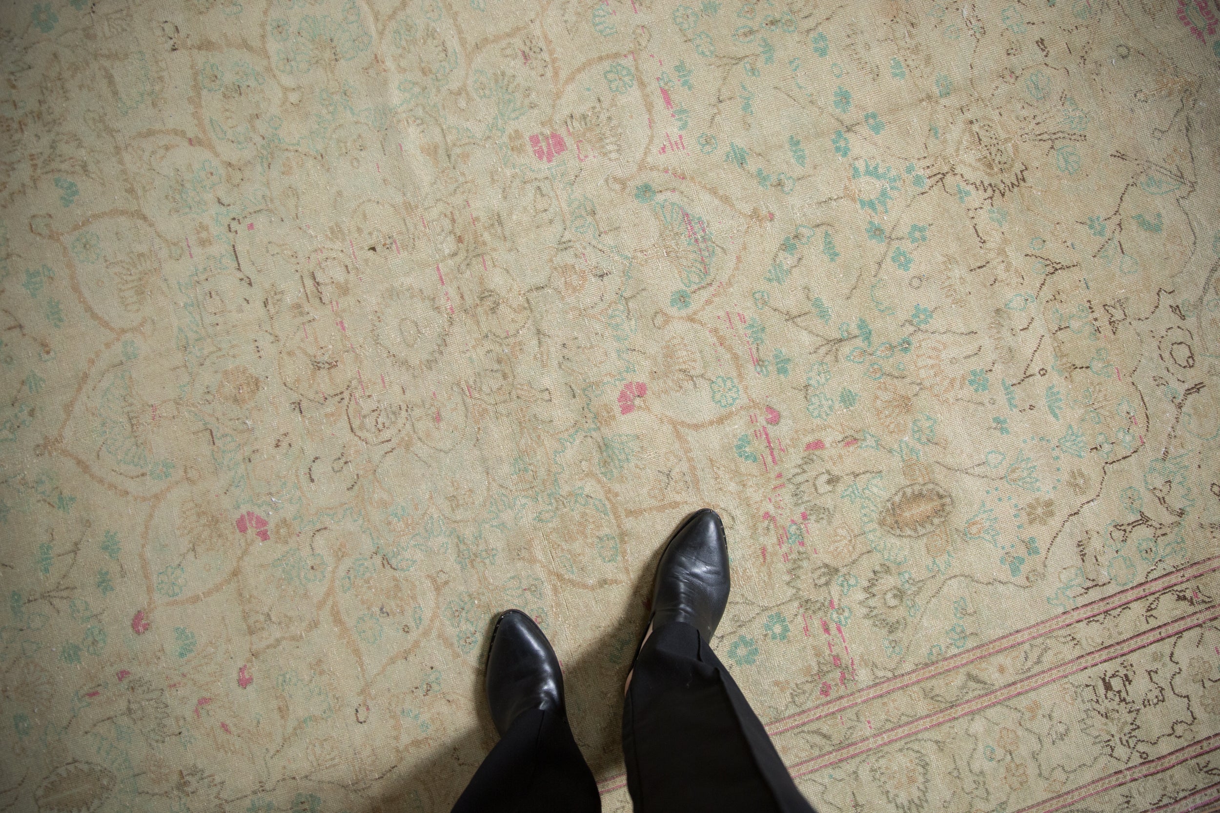 6.5x9.5 Vintage Distressed Kayseri Carpet - Image 2