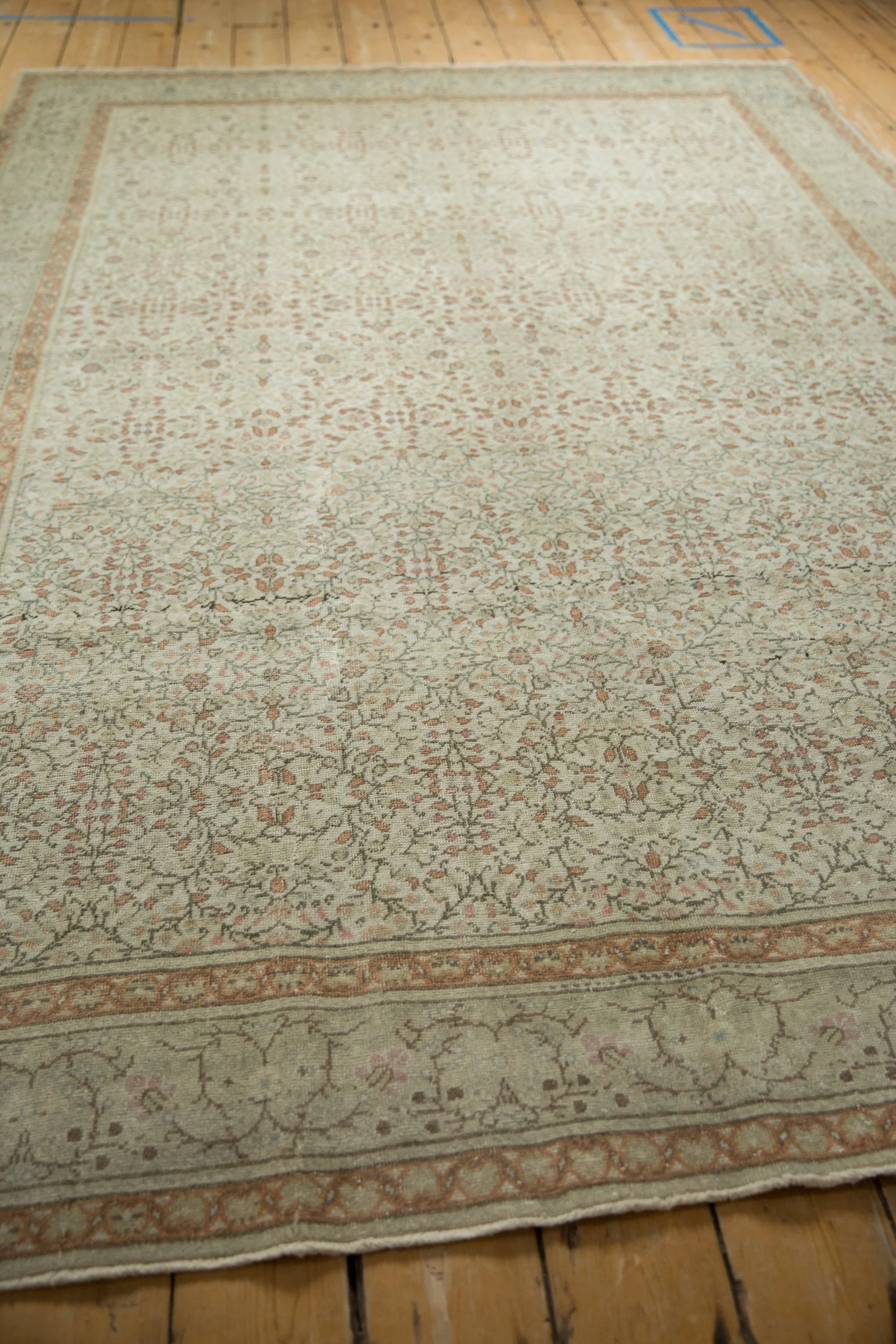 6.5x9.5 Vintage Distressed Kayseri Carpet - Image 7