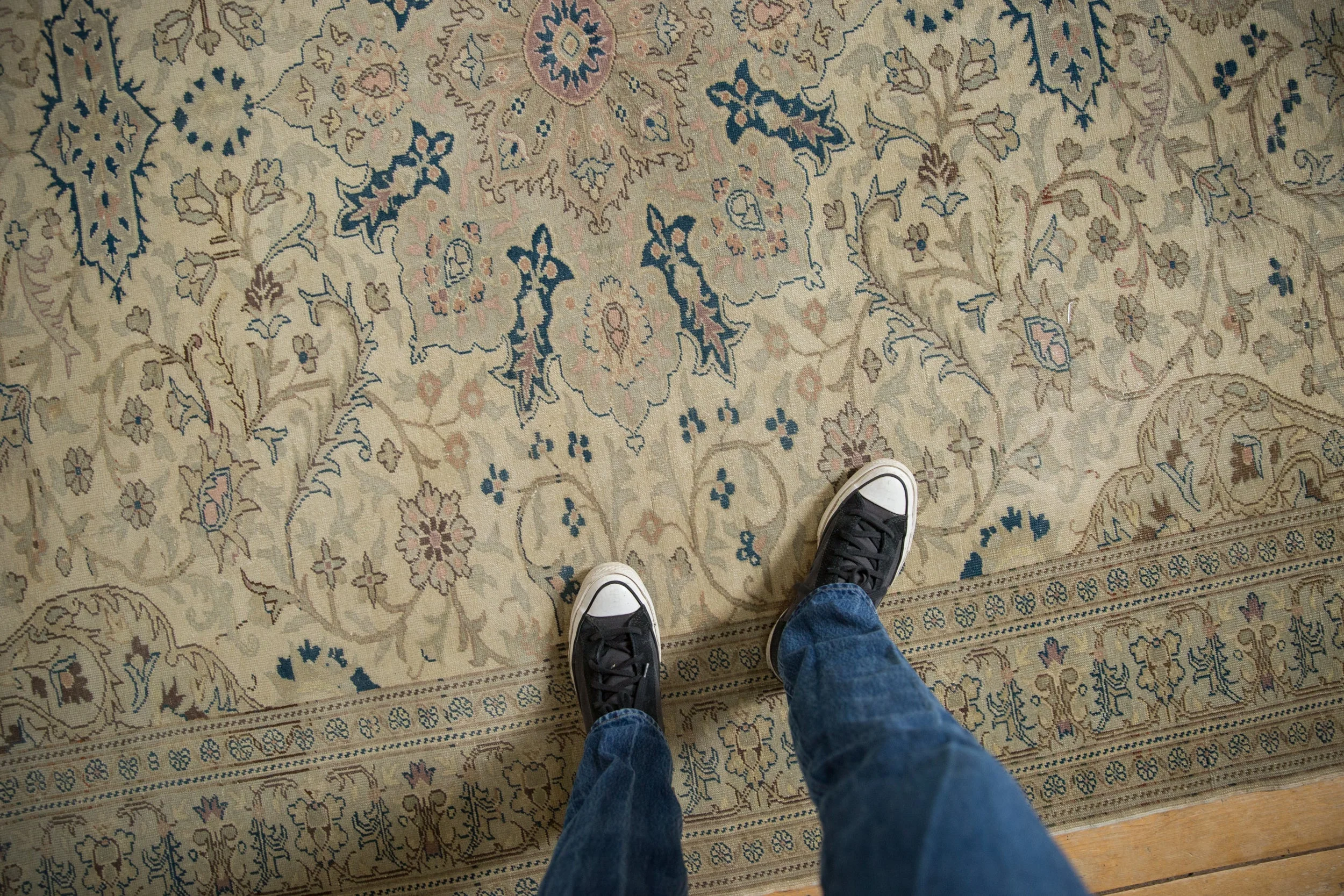 6.5x9.5 Vintage Distressed Kayseri Carpet - Image 2