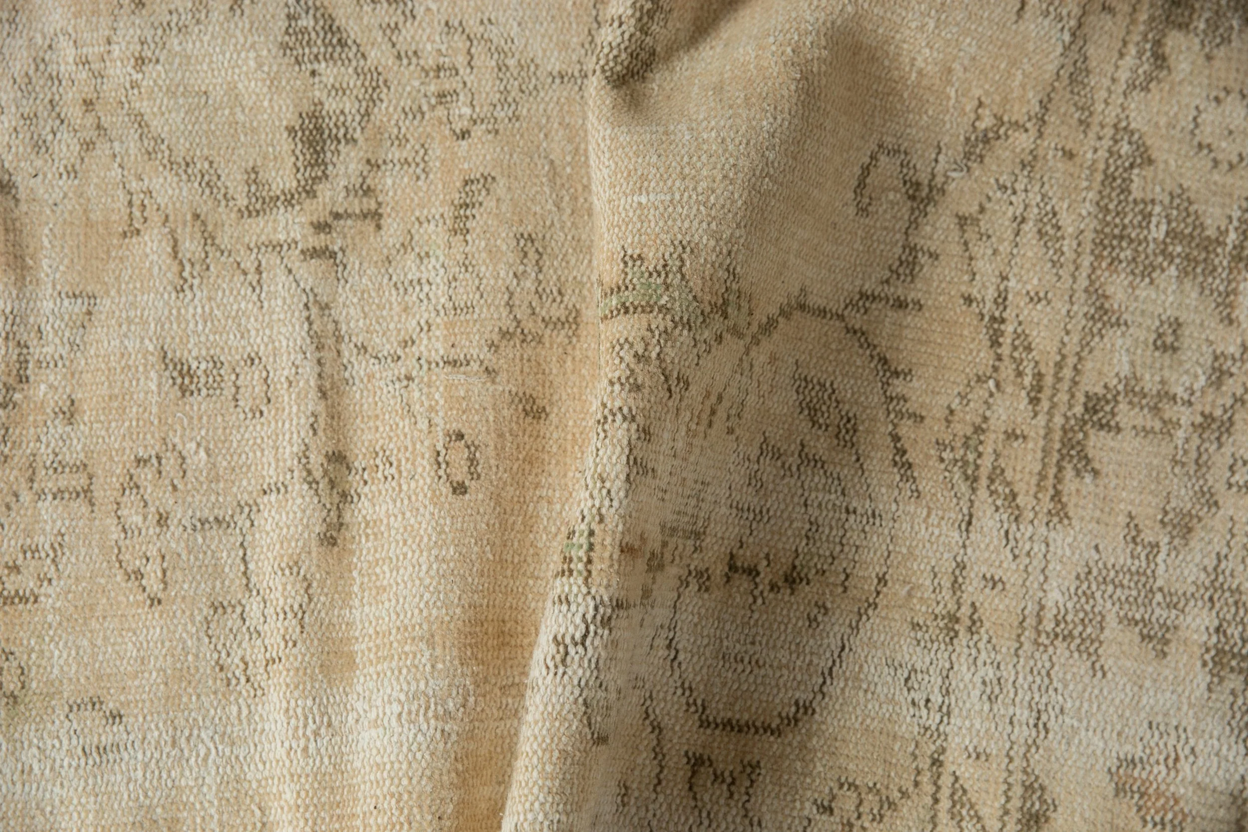 6.5x9.5 Vintage Distressed Oushak Carpet - Image 11