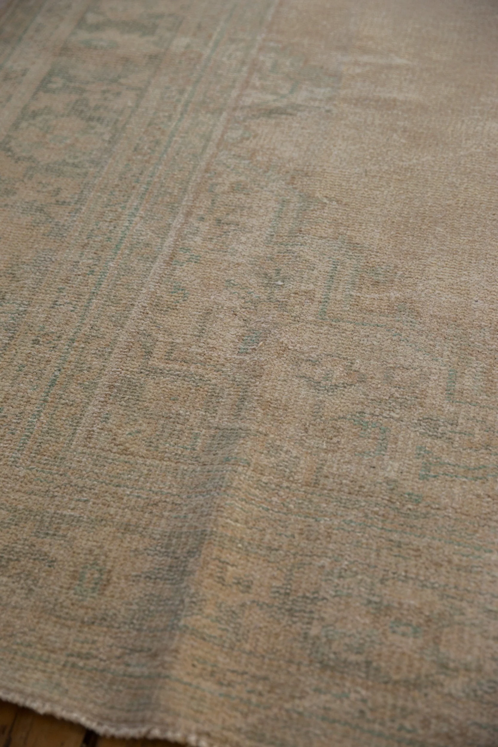 6.5x9.5 Vintage Distressed Oushak Carpet - Image 6