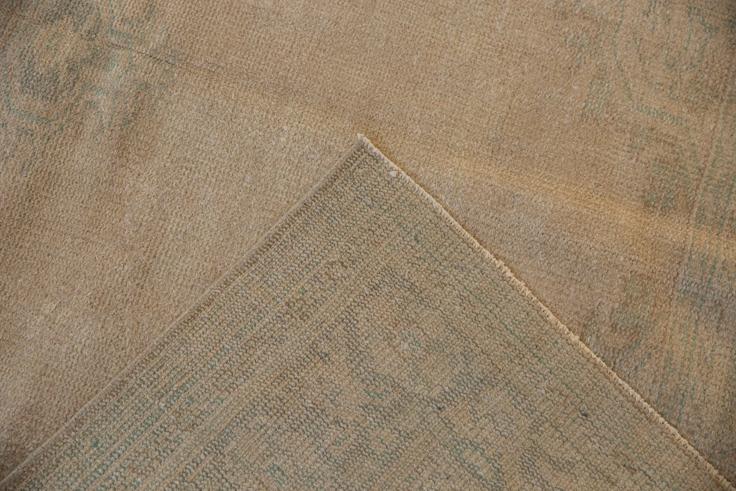 6.5x9.5 Vintage Distressed Oushak Carpet - Image 8