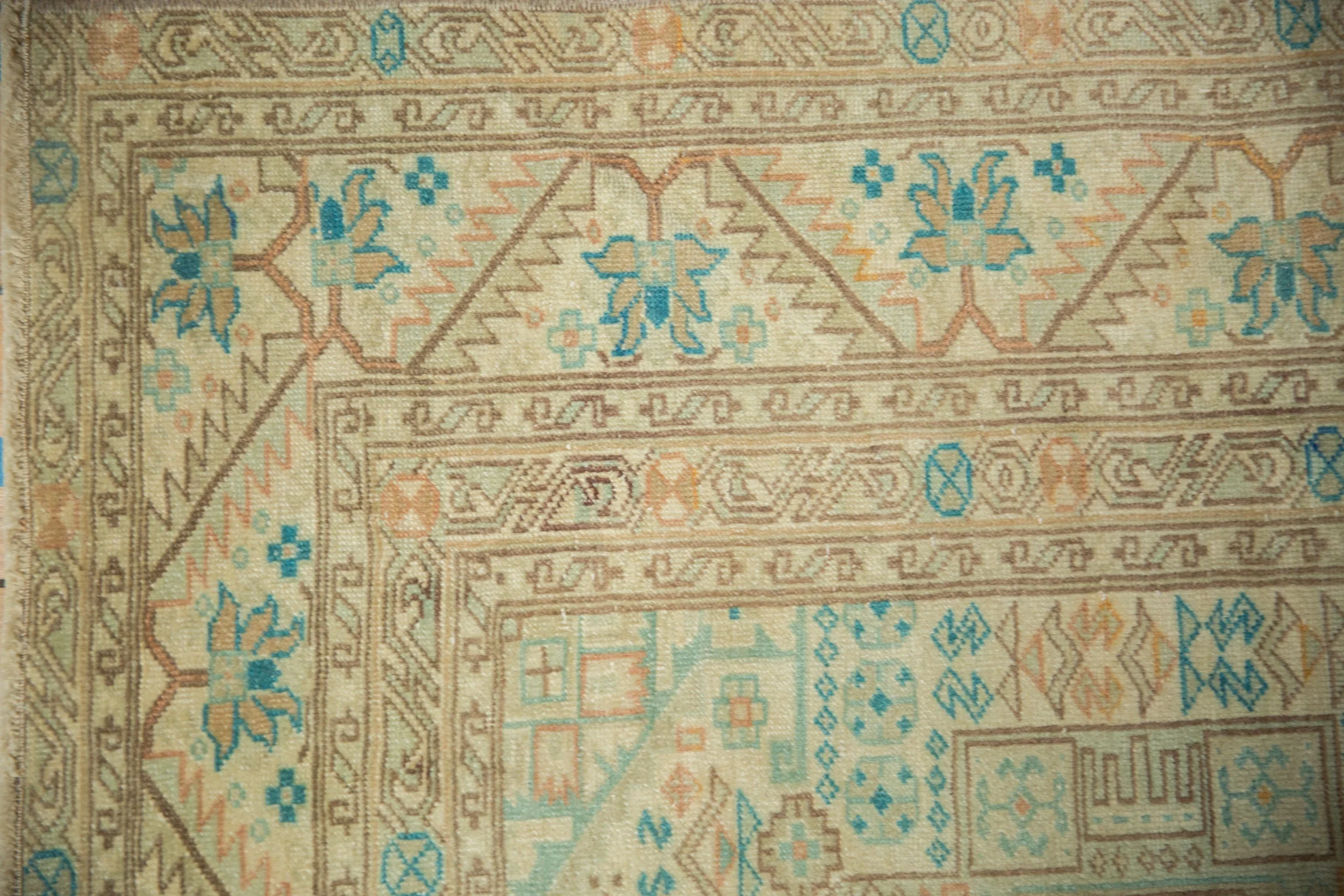 6.5x9.5 Vintage Distressed Sparta Carpet - Image 3