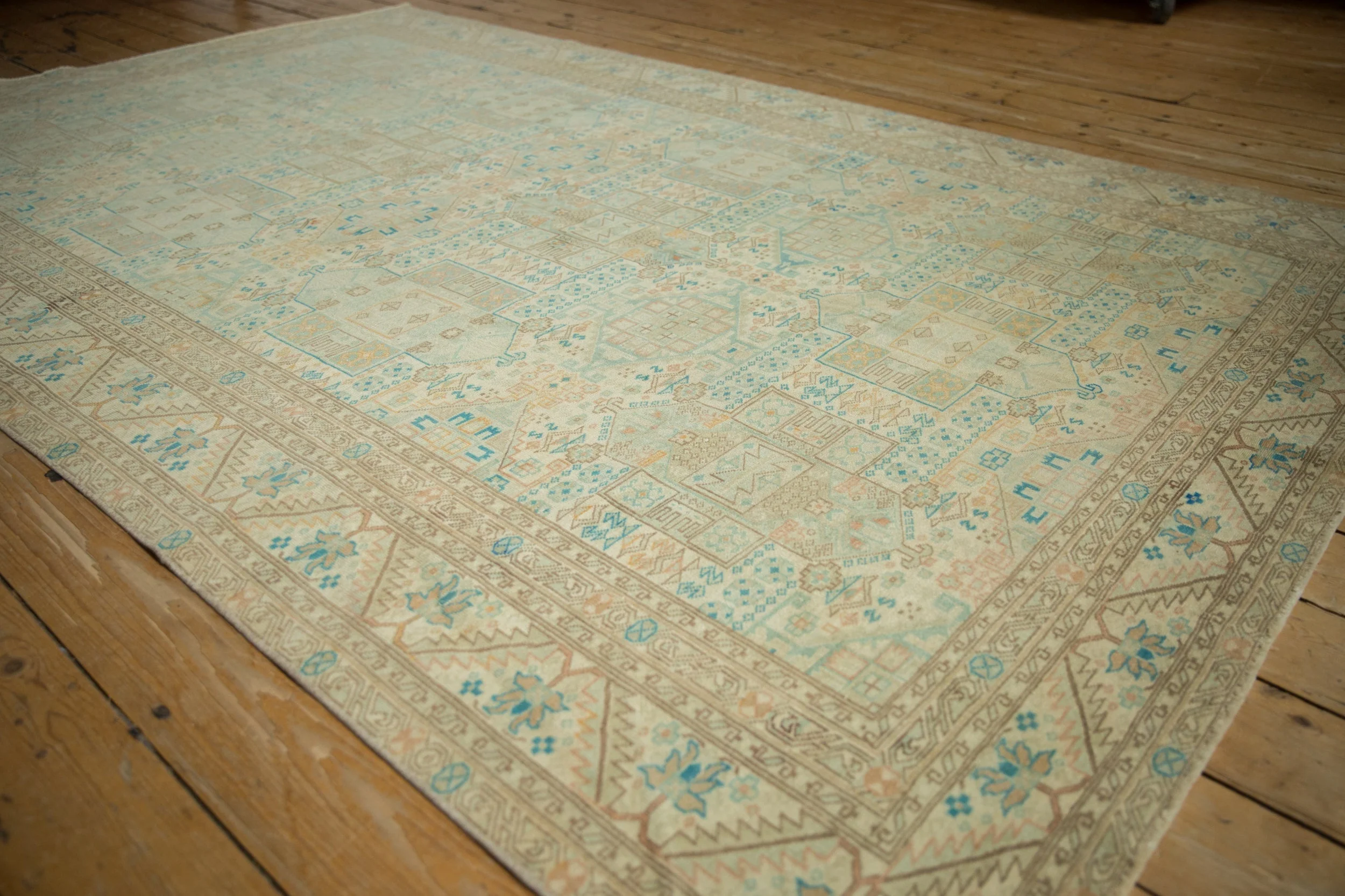 6.5x9.5 Vintage Distressed Sparta Carpet - Image 4