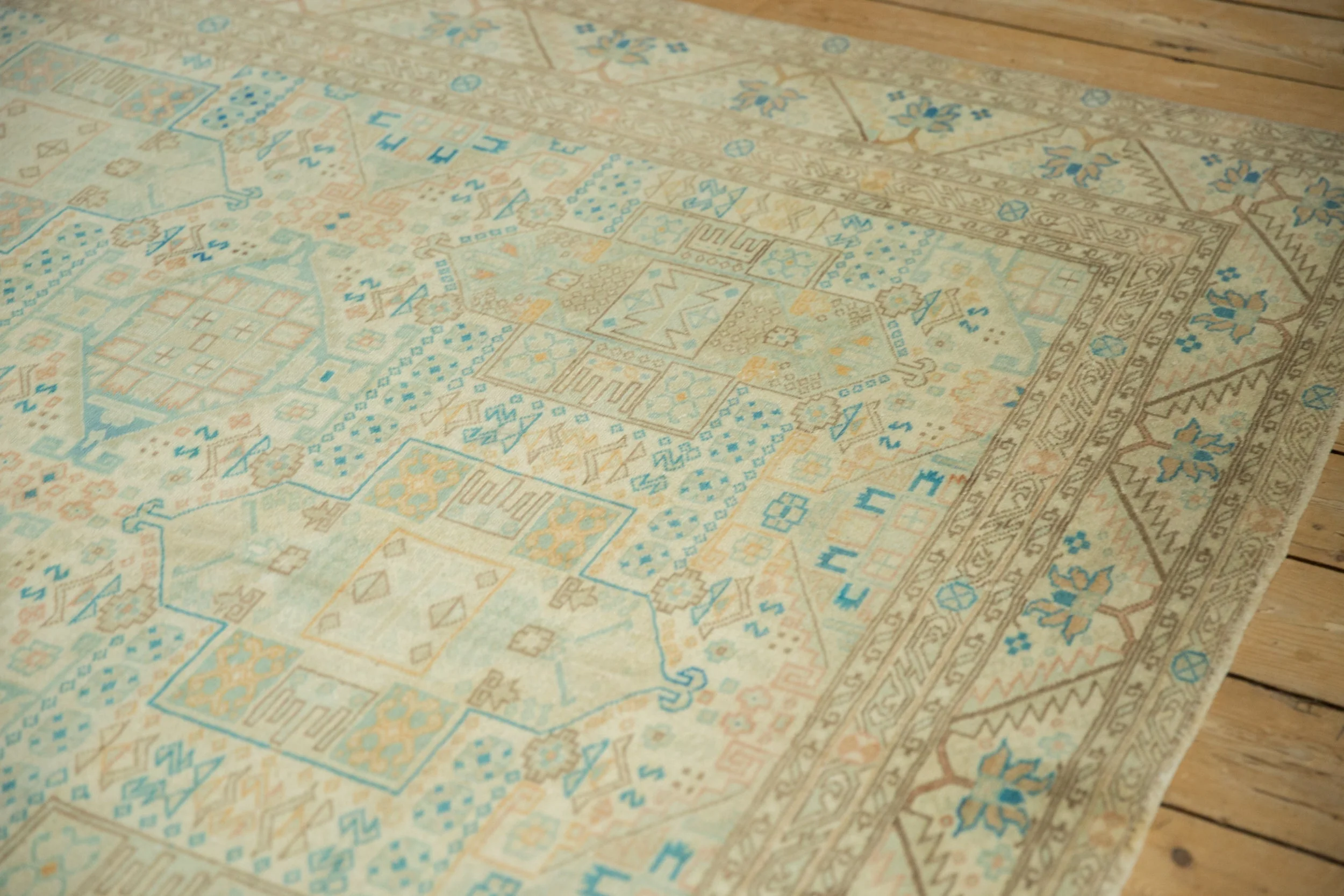 6.5x9.5 Vintage Distressed Sparta Carpet - Image 5