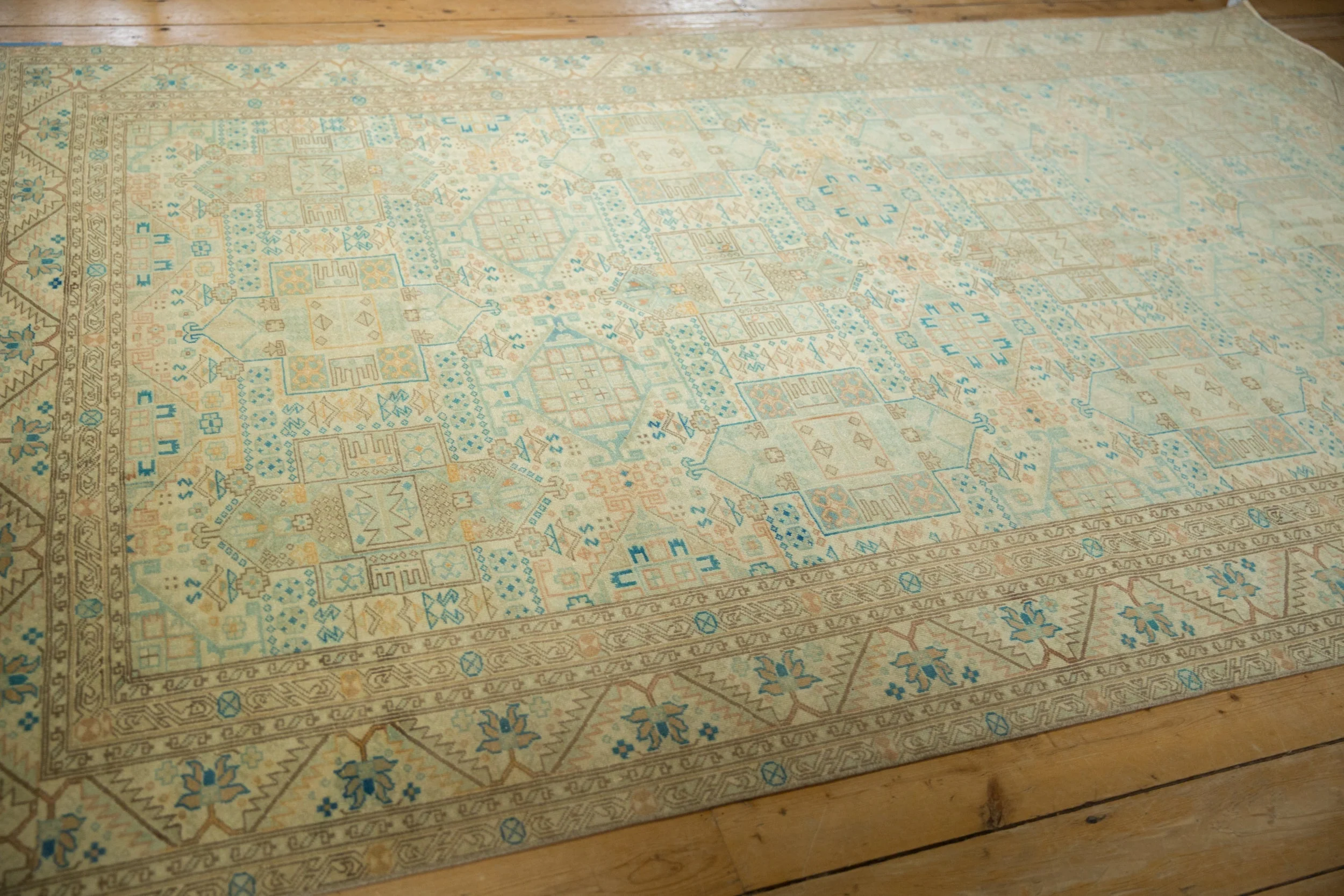 6.5x9.5 Vintage Distressed Sparta Carpet - Image 6