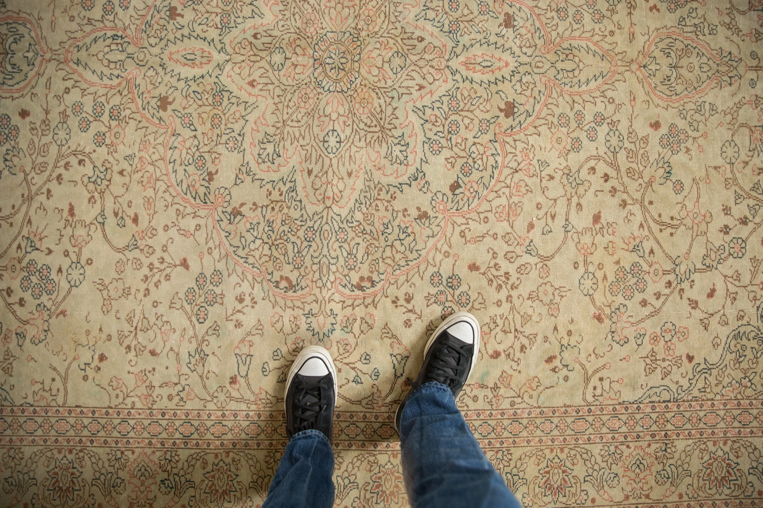 6.5x9.5 Vintage Distressed Sparta Carpet - Image 2