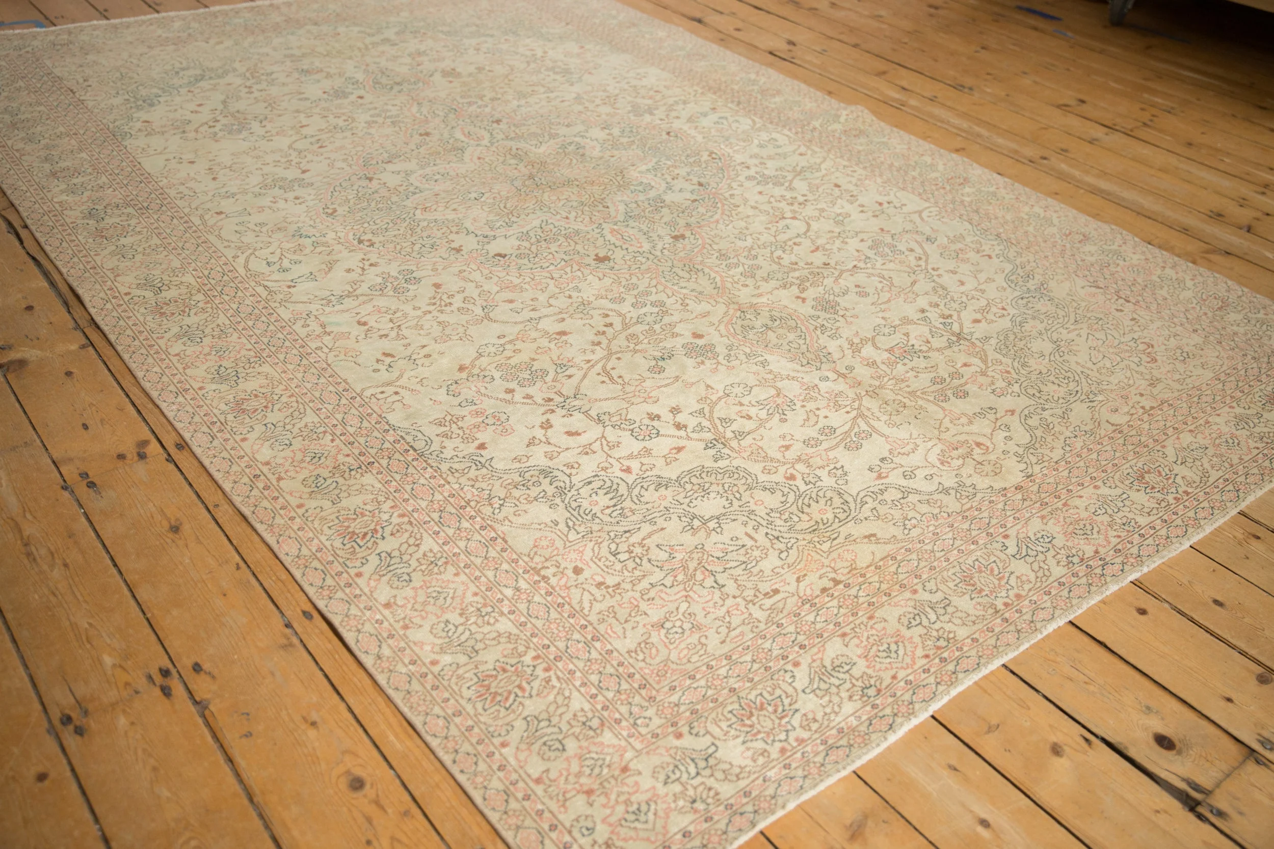 6.5x9.5 Vintage Distressed Sparta Carpet - Image 4