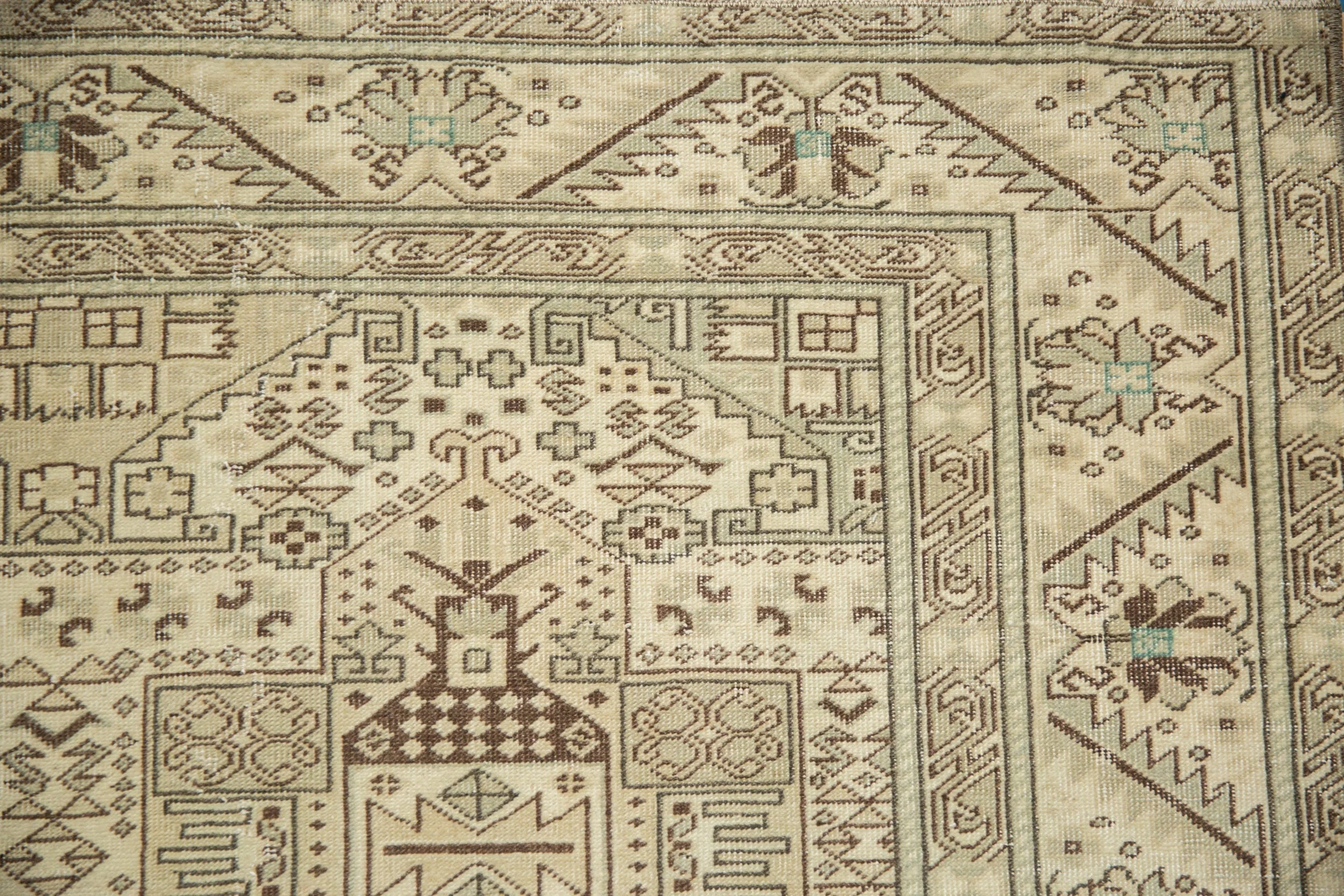6.5x9.5 Vintage Distressed Sparta Carpet - Image 3