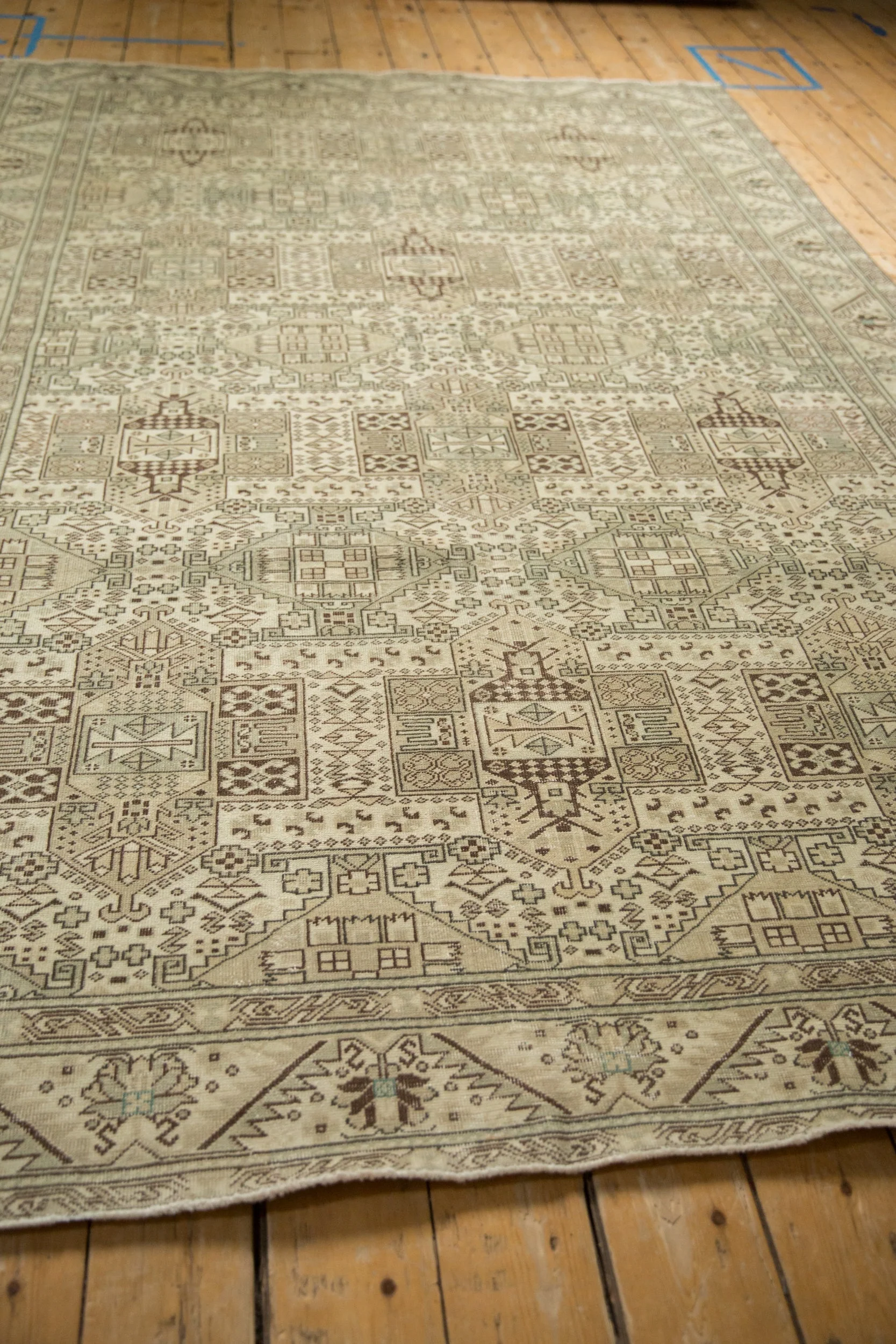6.5x9.5 Vintage Distressed Sparta Carpet - Image 7