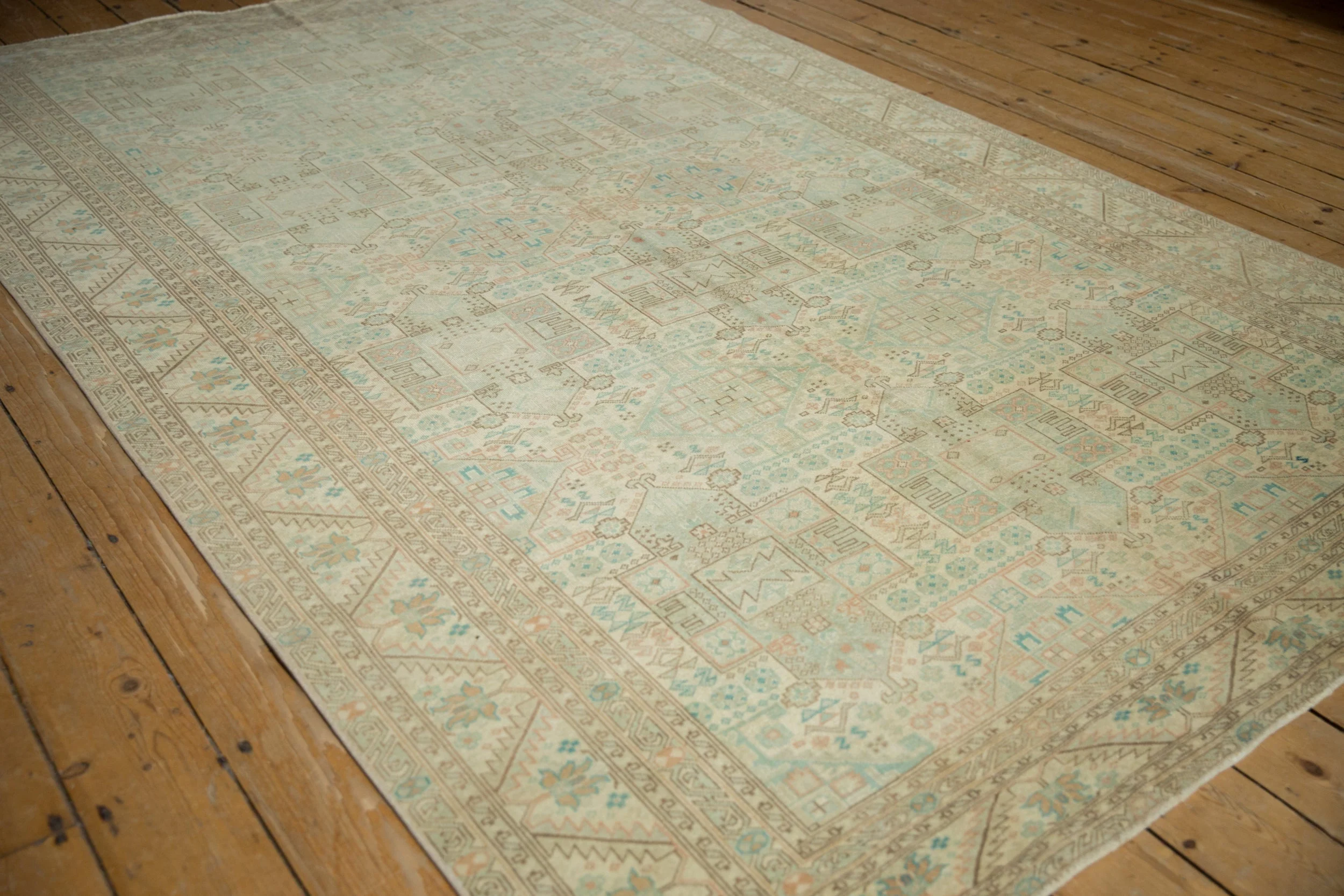 6.5x9.5 Vintage Distressed Sparta Carpet - Image 4