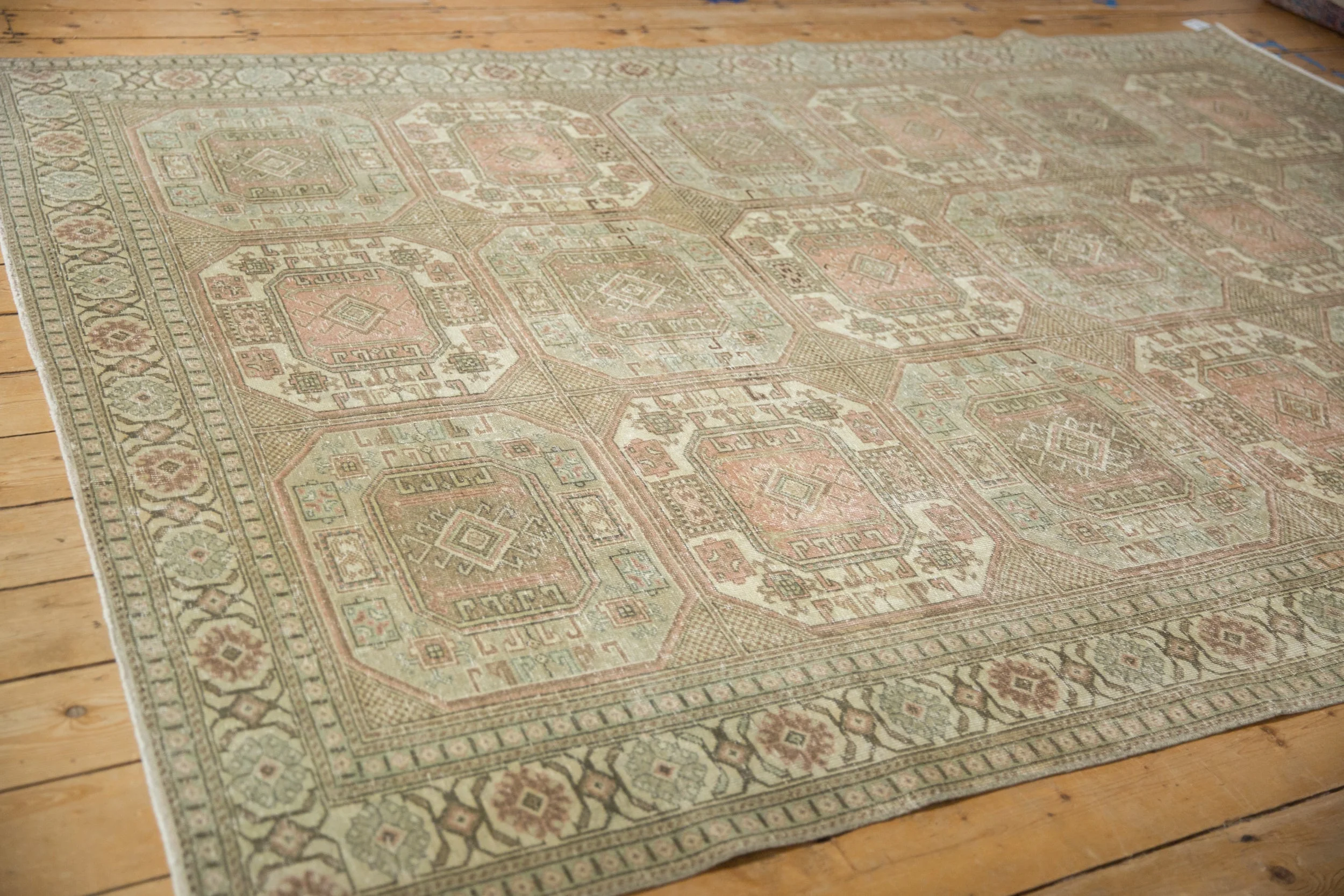 6.5x9.5 Vintage Distressed Sparta Carpet - Image 6