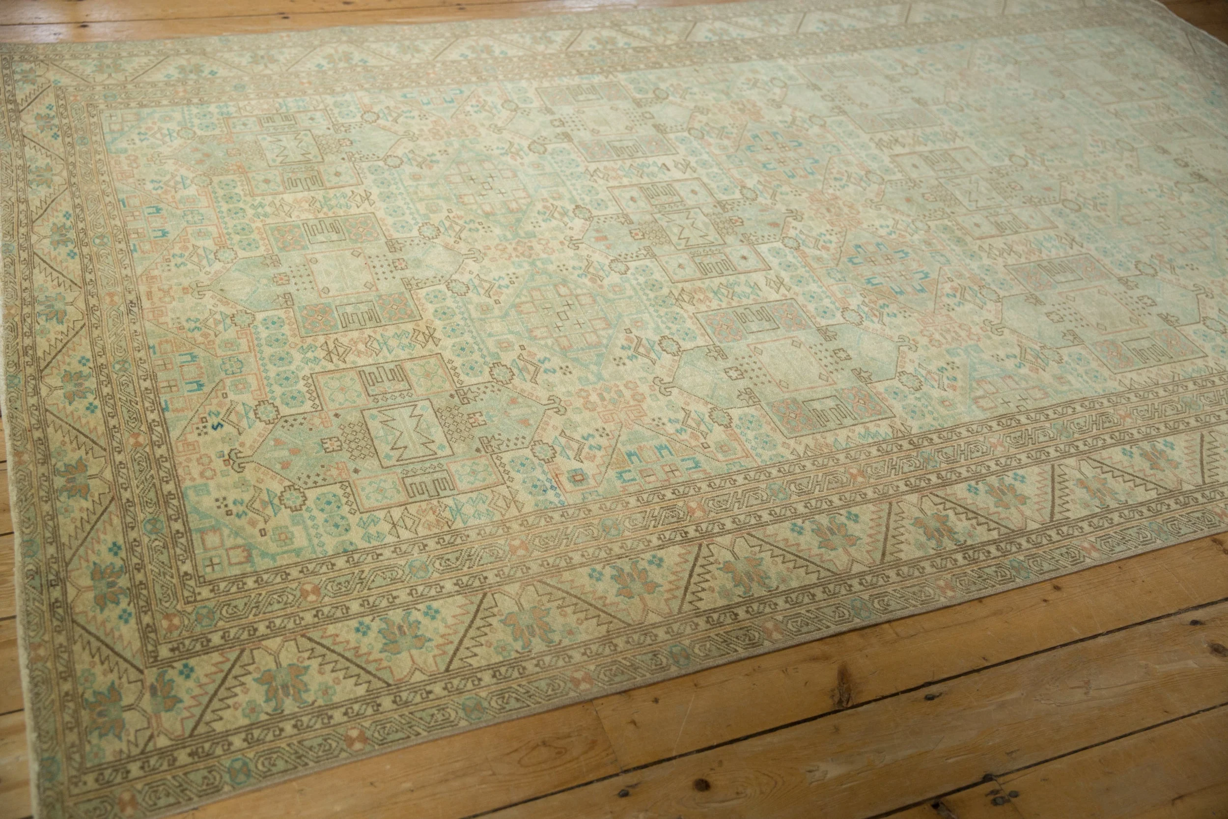 6.5x9.5 Vintage Distressed Sparta Carpet - Image 7