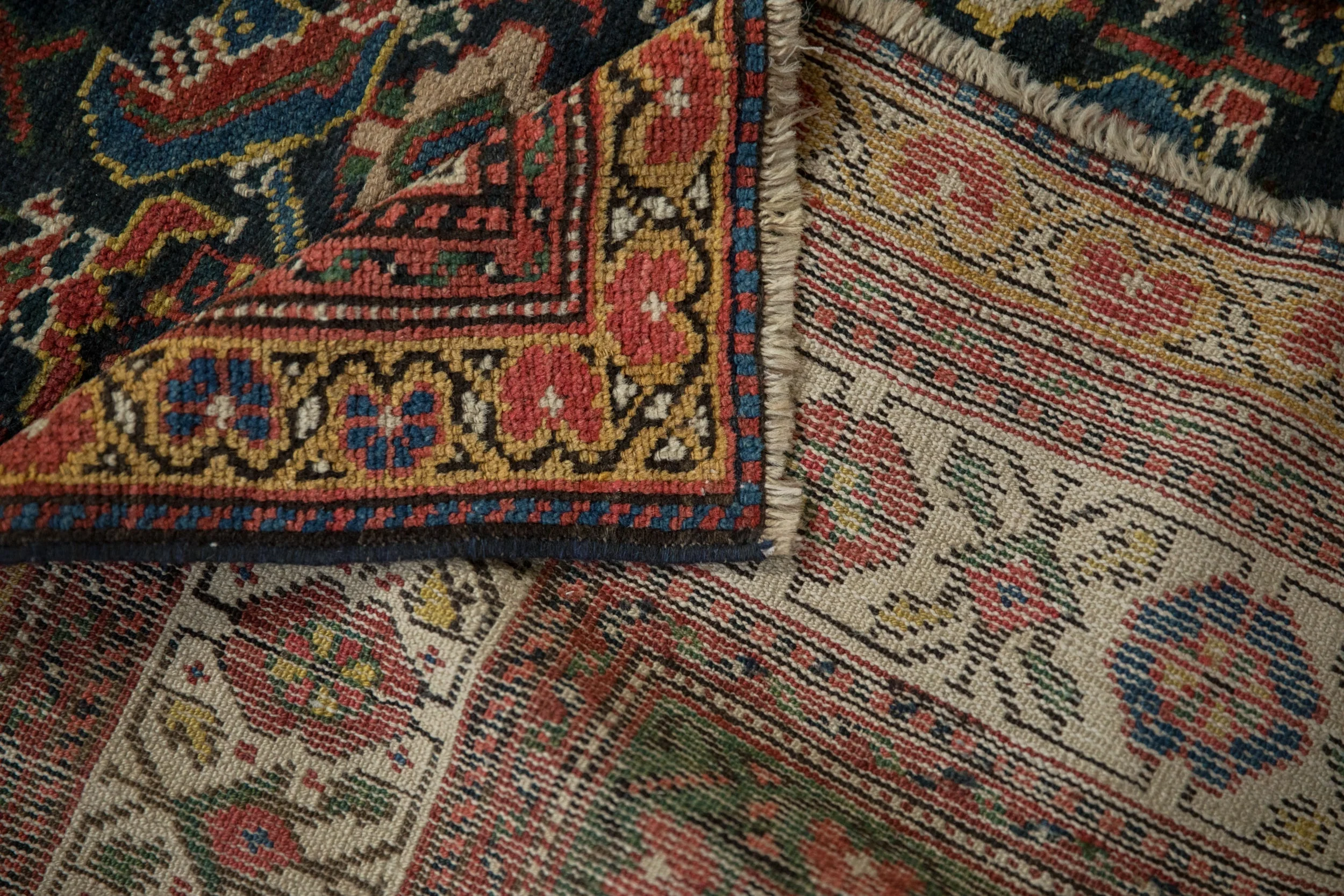 6.5x9 Antique Mahal Carpet - Image 12