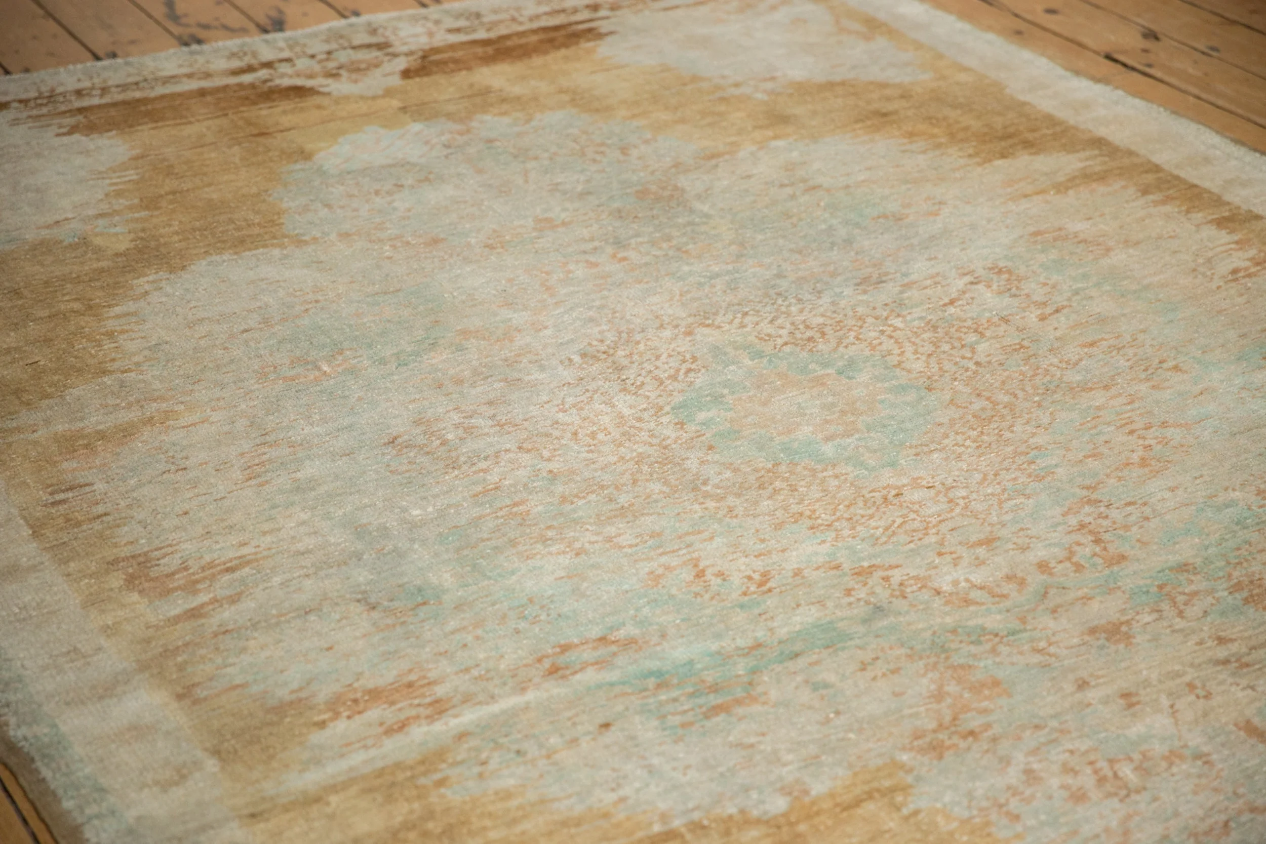 6.5x9 Vintage Distressed Kars Carpet - Image 5