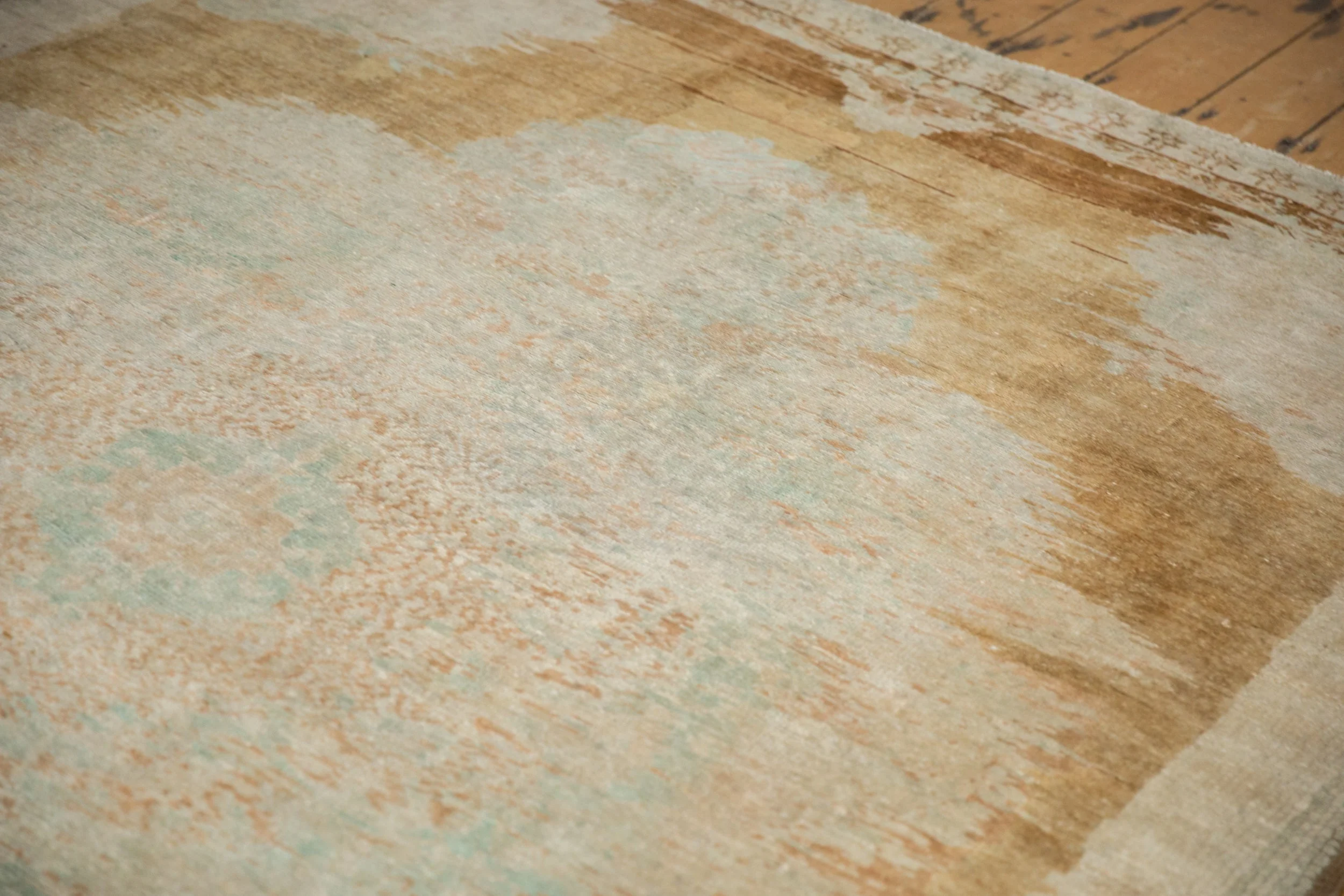 6.5x9 Vintage Distressed Kars Carpet - Image 7