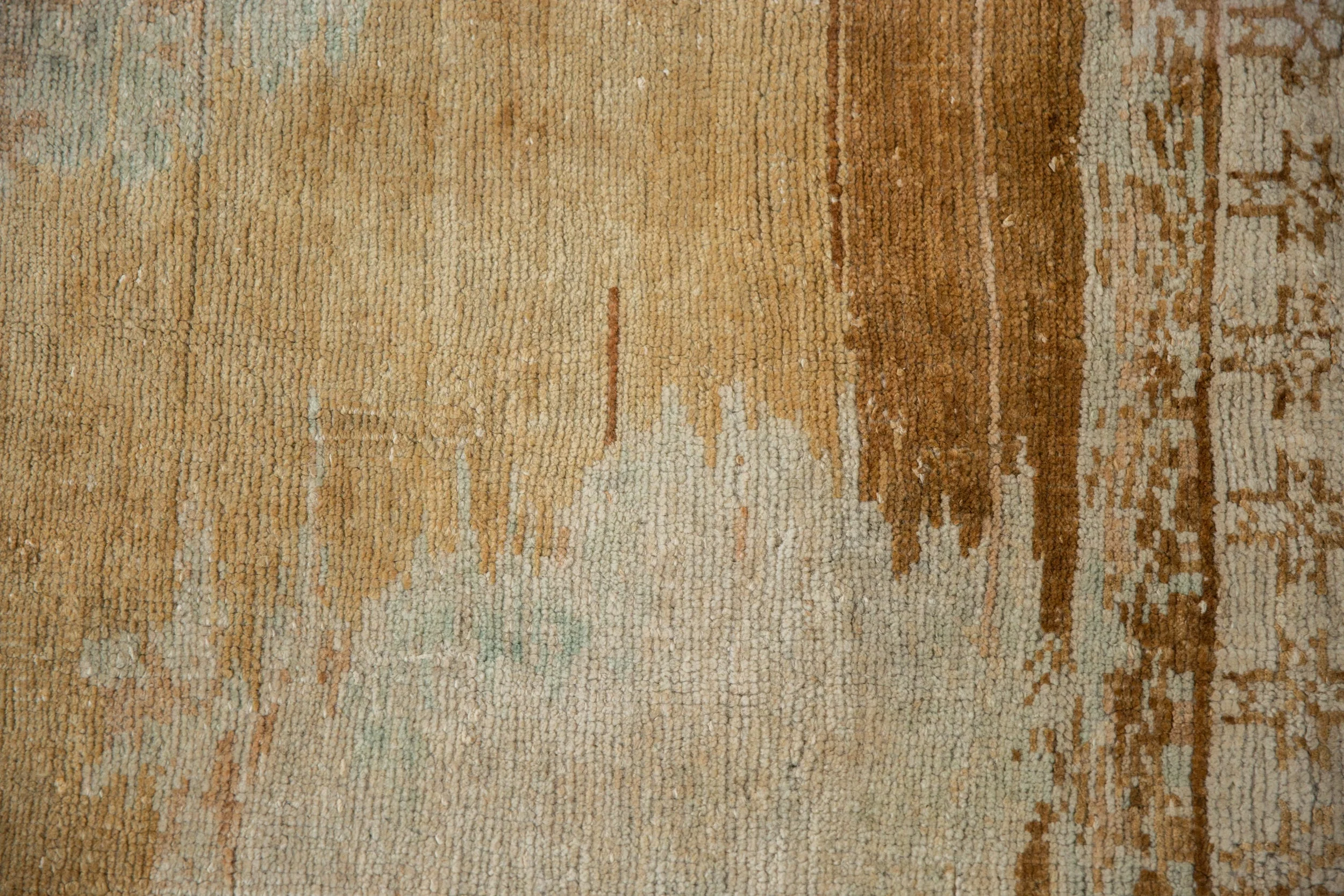 6.5x9 Vintage Distressed Kars Carpet - Image 8
