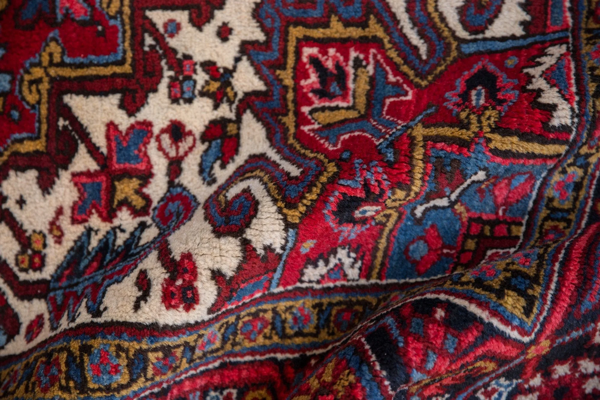6.5x9 Vintage Mehrivan Carpet - Image 11