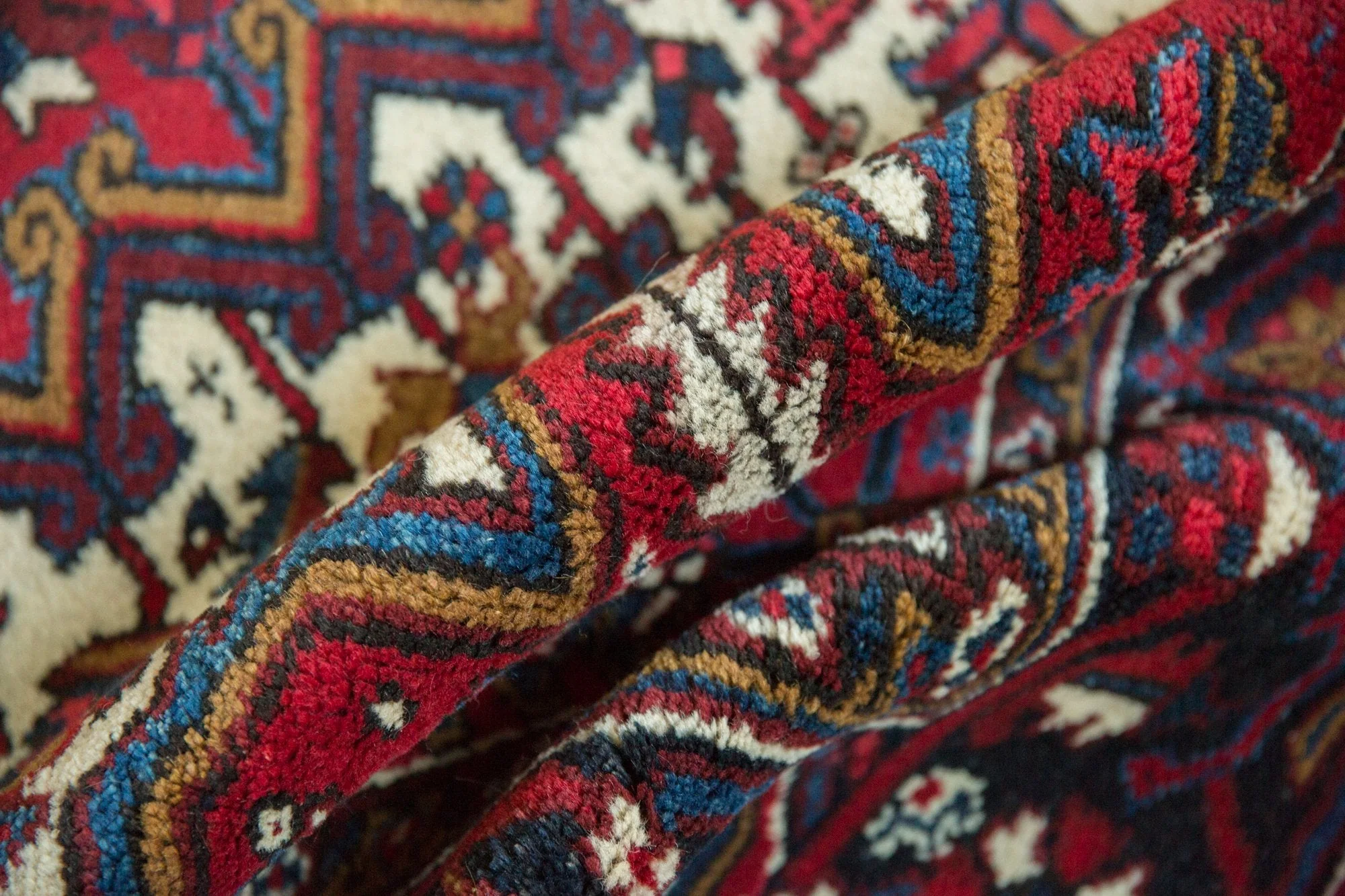 6.5x9 Vintage Mehrivan Carpet - Image 12
