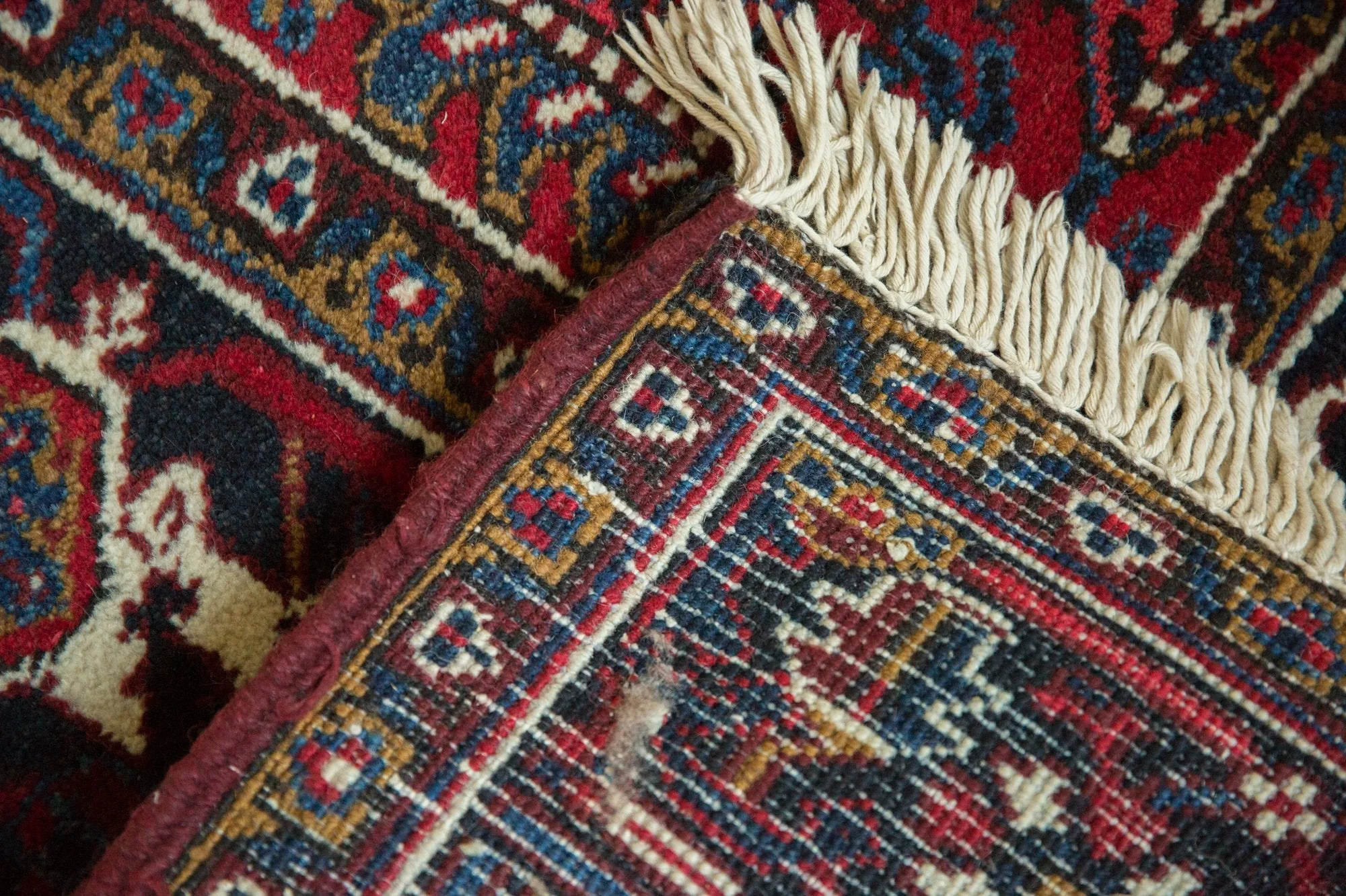 6.5x9 Vintage Mehrivan Carpet - Image 14