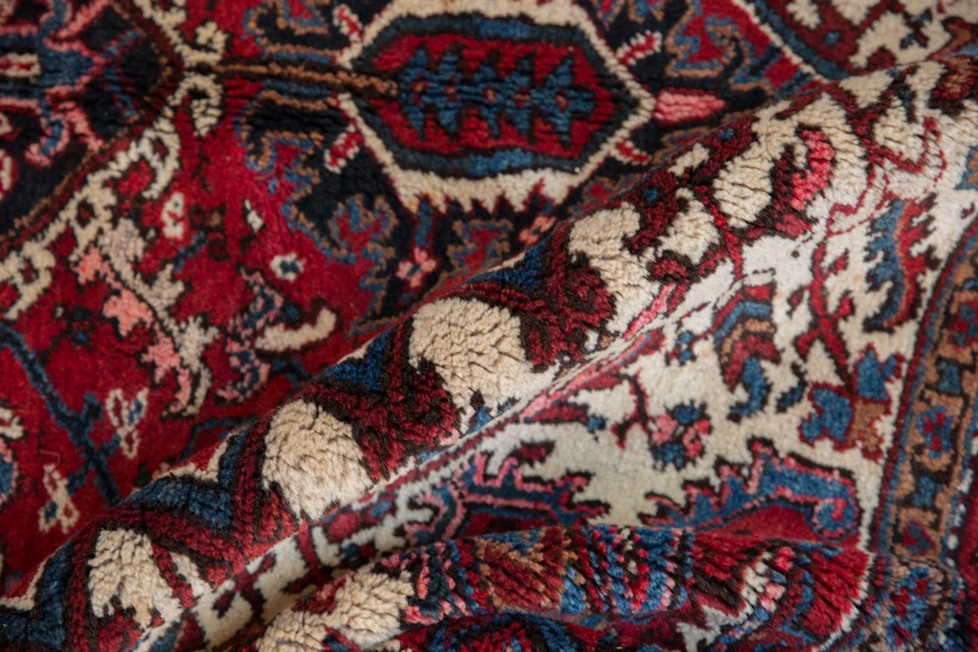 6.5x9 Vintage Mehrivan Carpet - Image 10
