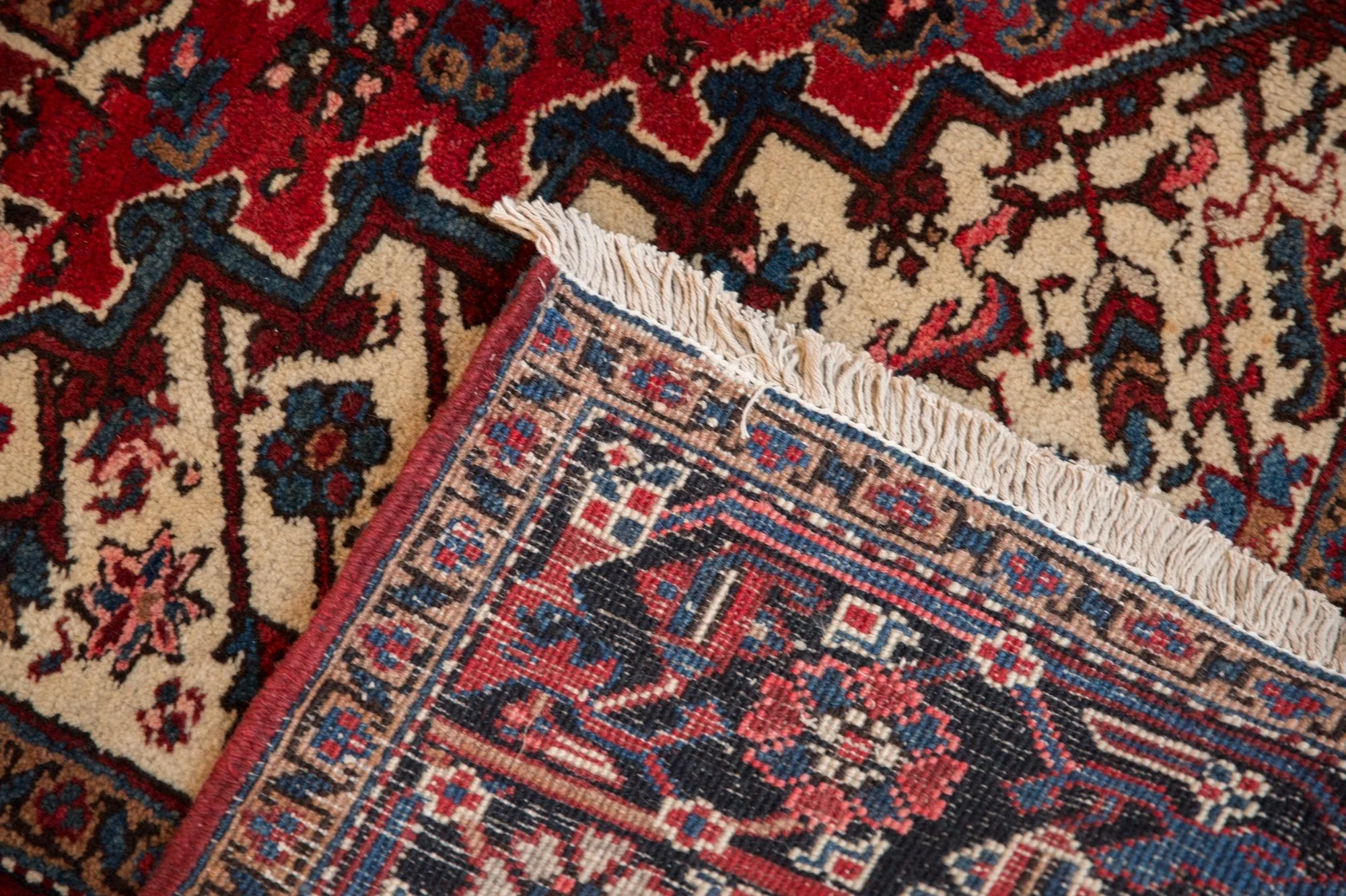 6.5x9 Vintage Mehrivan Carpet - Image 11