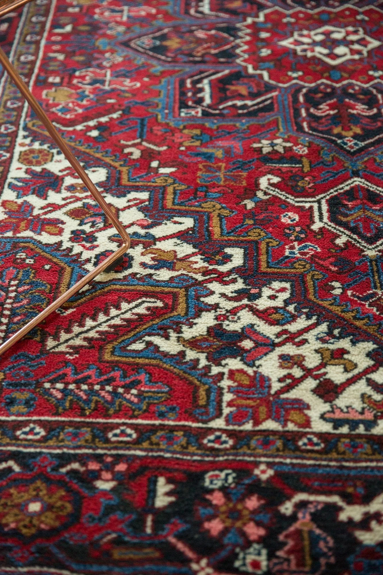 6.5x9 Vintage Mehrivan Carpet - Image 6